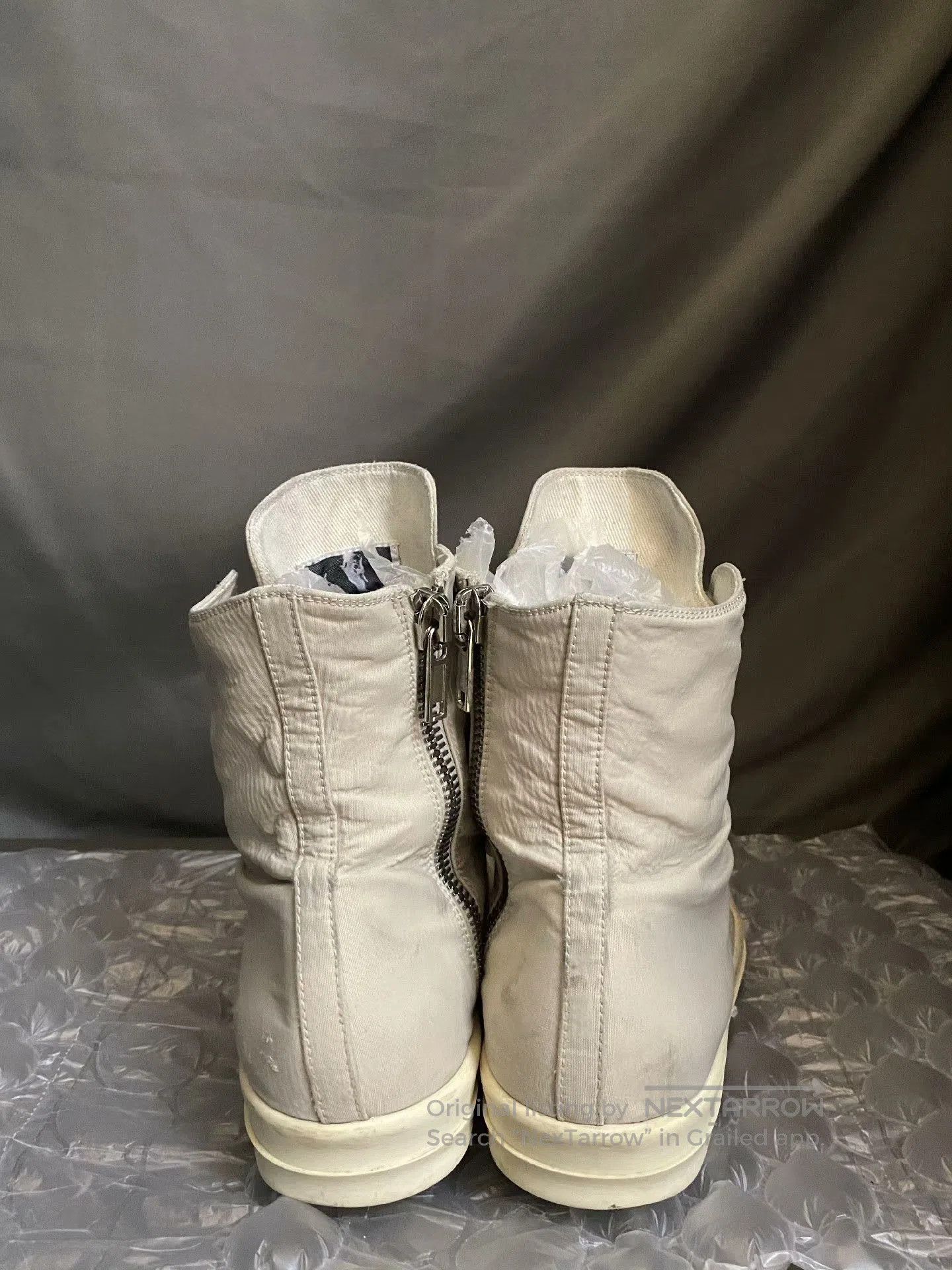 Rick Owens Rick Owens Milk White High. Size US 8 / EU 41 - 4 Thumbnail