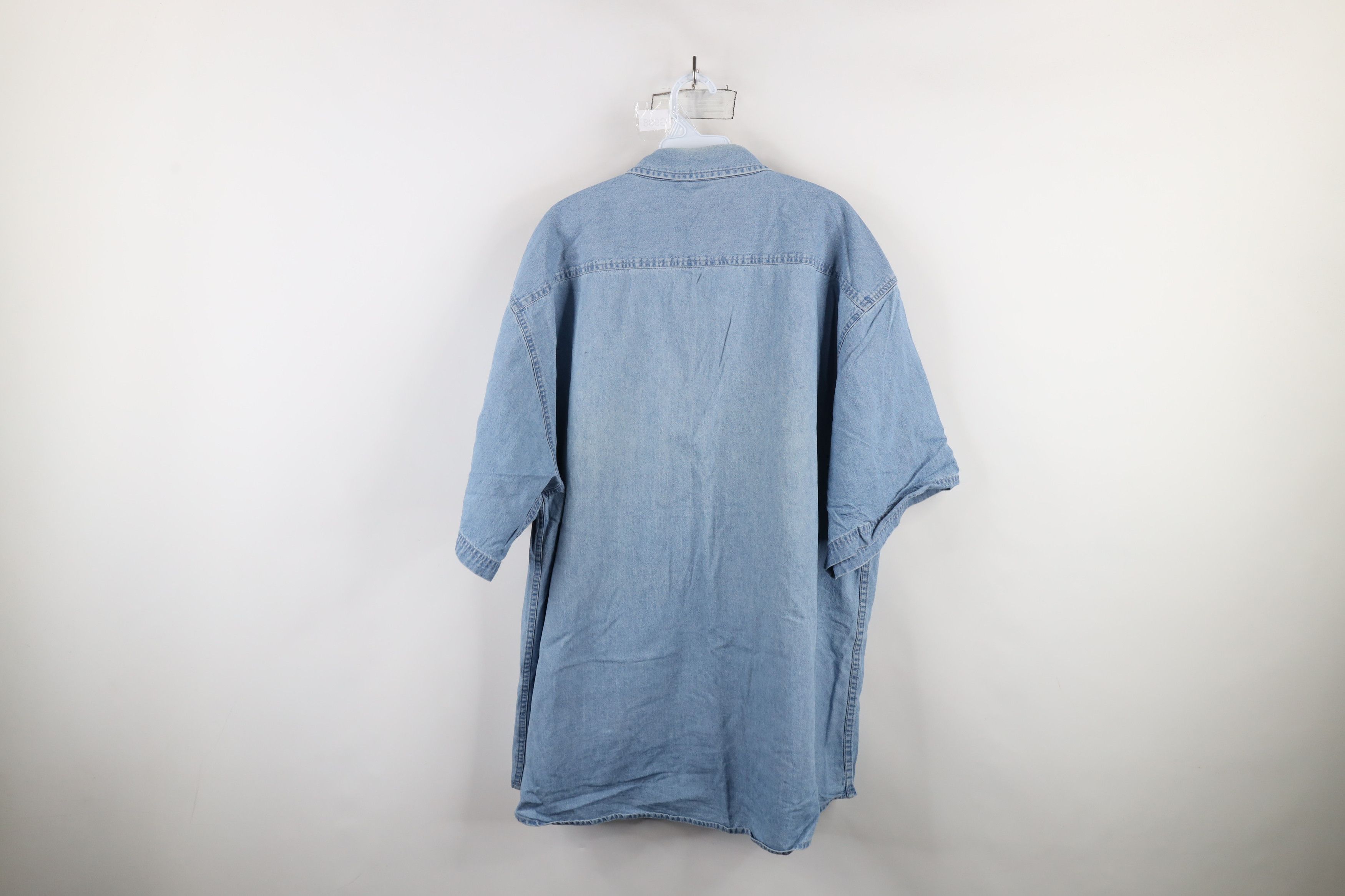 Vintage Vintage Y2K 2009 German American Festival Denim Button Shirt Size US XXL / EU 58 / 5 - 11 Thumbnail