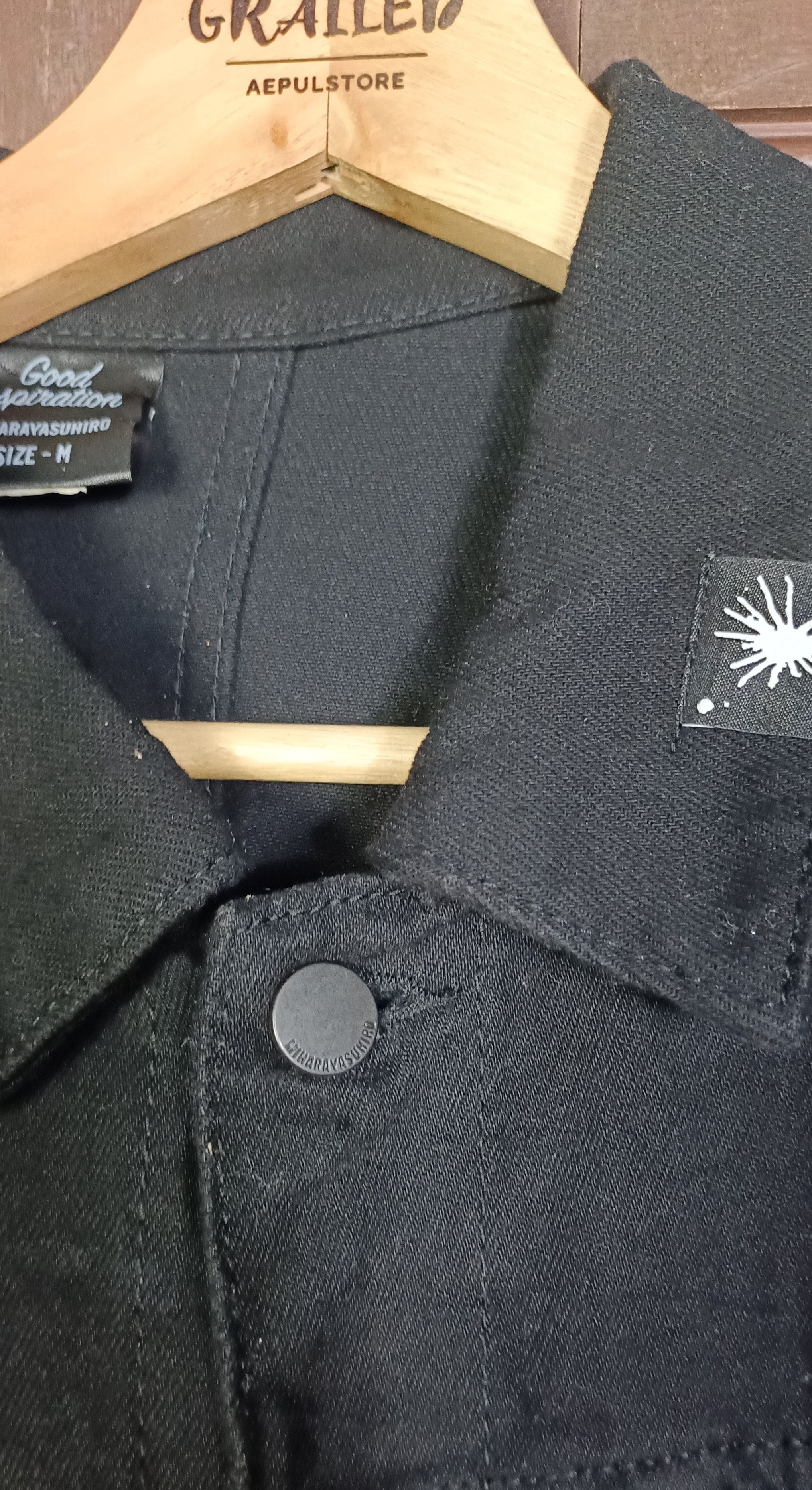 Maison MIHARA YASUHIRO Miharayasuhiro Denim Jacket Super Black Size US M / EU 48-50 / 2 - 6 Thumbnail