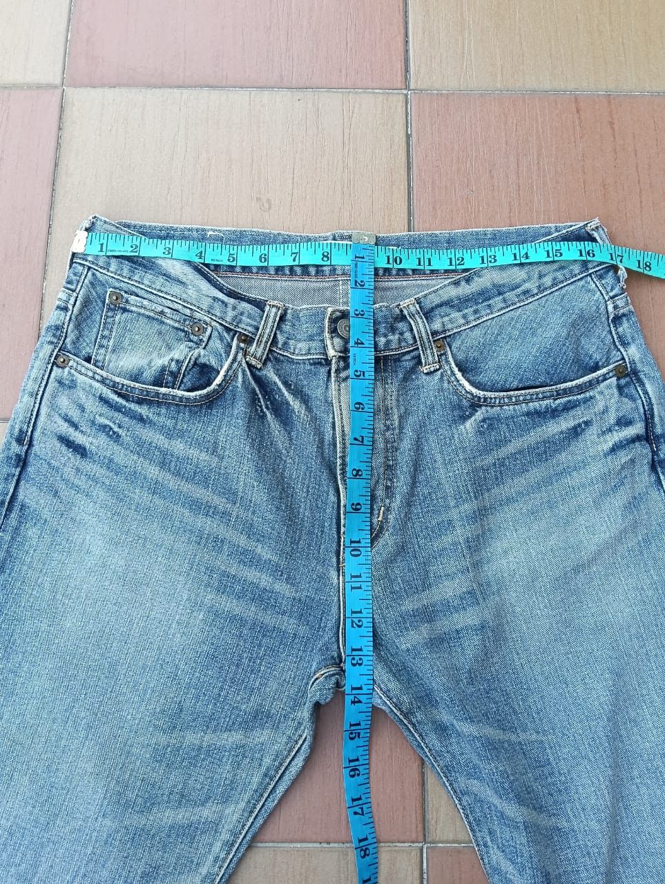 Edwin EDWIN XV Exclusive Vintage Bootcut Denim Jeans - Light Wash Size US 33 - 3 Thumbnail