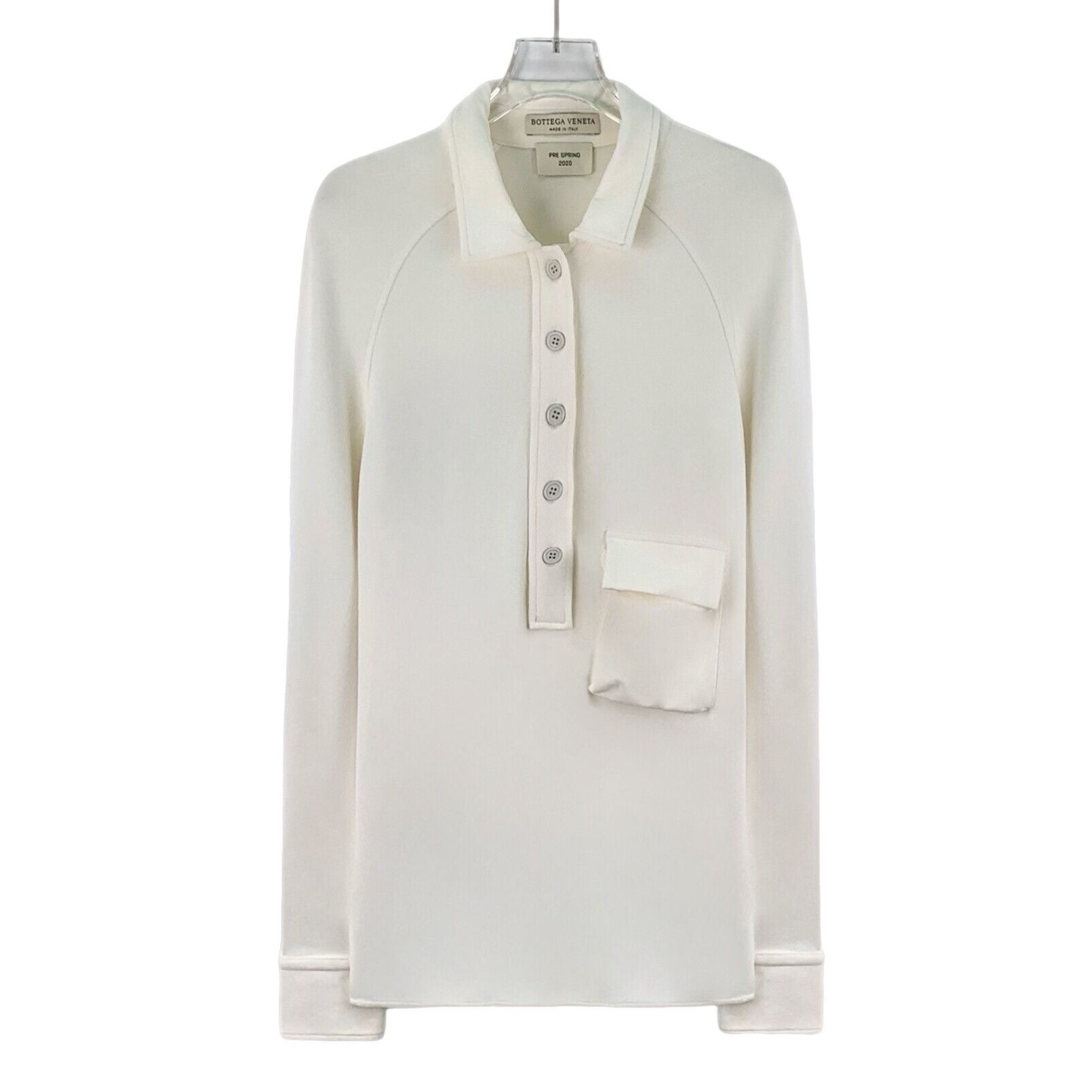 Bottega Veneta Bottega Veneta Pre-Spring 2020 Viscose Polo IT 36 Size XS / US 0-2 / IT 36-38 - 1 Thumbnail