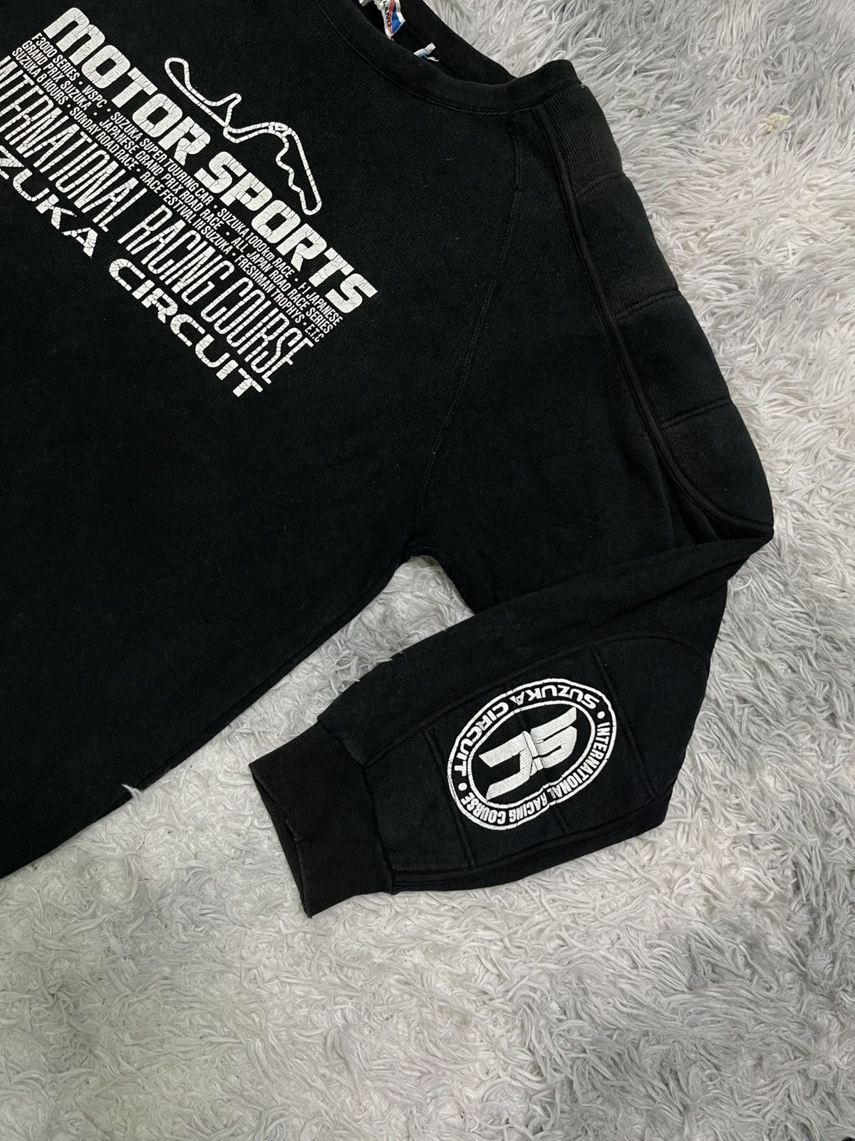 Japanese Brand VINTAGE RACING JAPANESE SUZUKA CIRCUIT PADDLE SWEATSHIRT Size US L / EU 52-54 / 3 - 3 Thumbnail