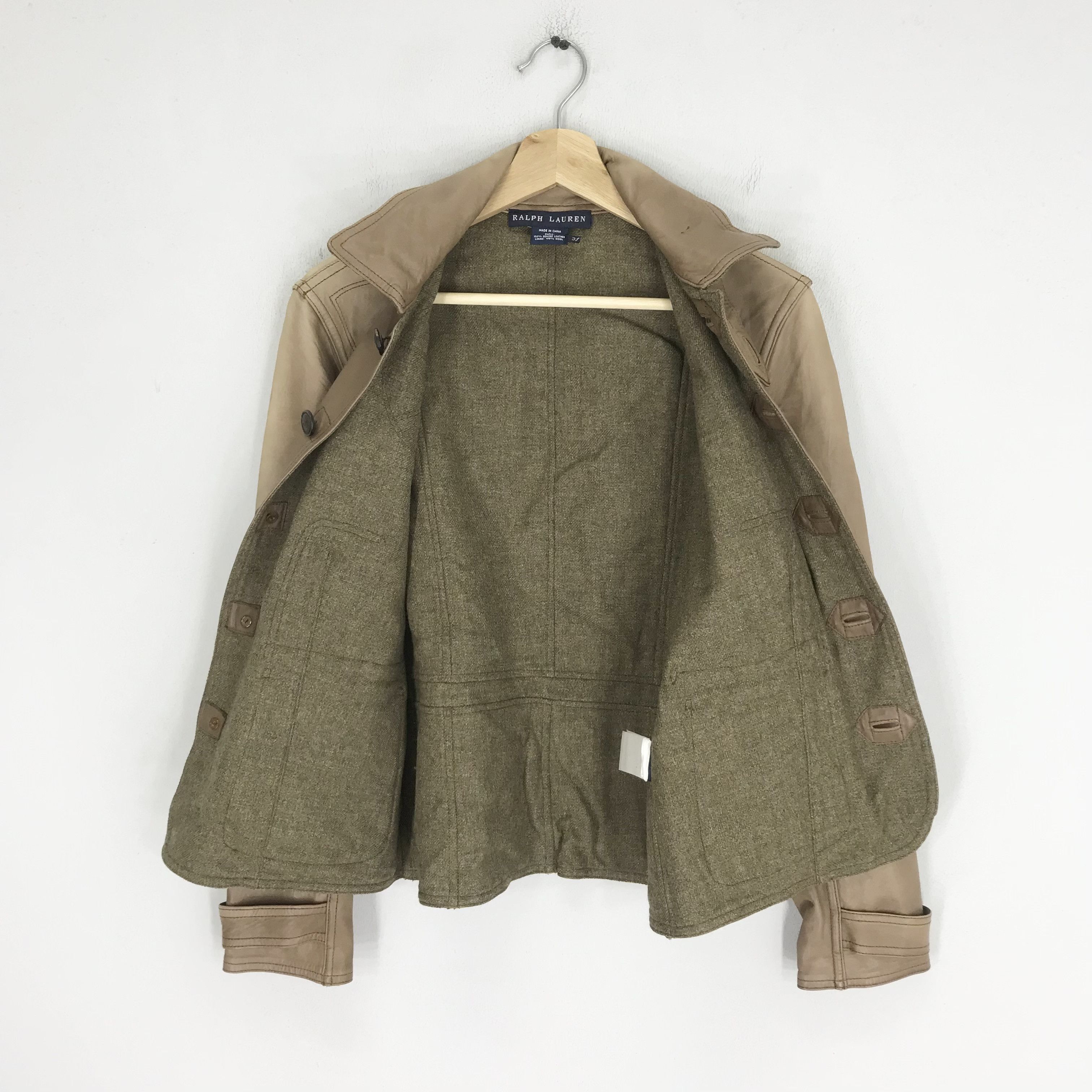 Polo Ralph Lauren Vintage Ralph Lauren Brown Genuine Leather Jacket - 244 Size US S / EU 44-46 / 1 - 2 Thumbnail