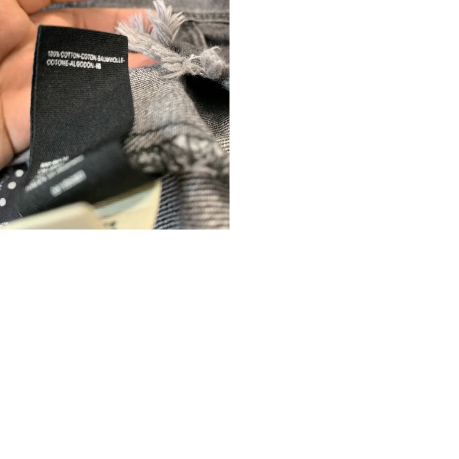 Free People Free People Denim Mini Skirt Womens Size 27 Gray Sidecar Pleat Size 27" / US 4 / IT 40 - 11 Thumbnail