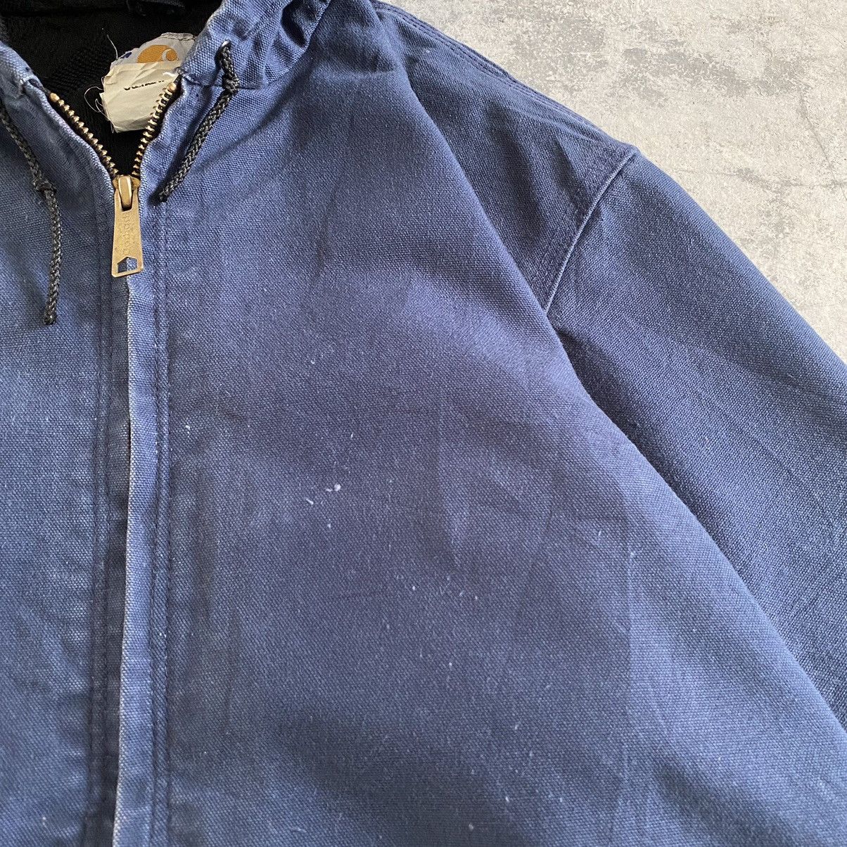 Carhartt Vintage Carhartt Duck Canvas Hooded Active Jacket J161 Size US M / EU 48-50 / 2 - 7 Thumbnail