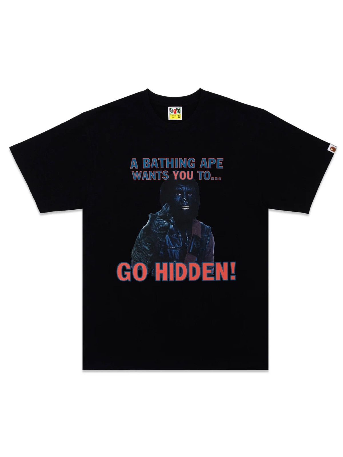 Bape × Vintage A Bathing Ape Wants You To Go Ape Tee | Grailed