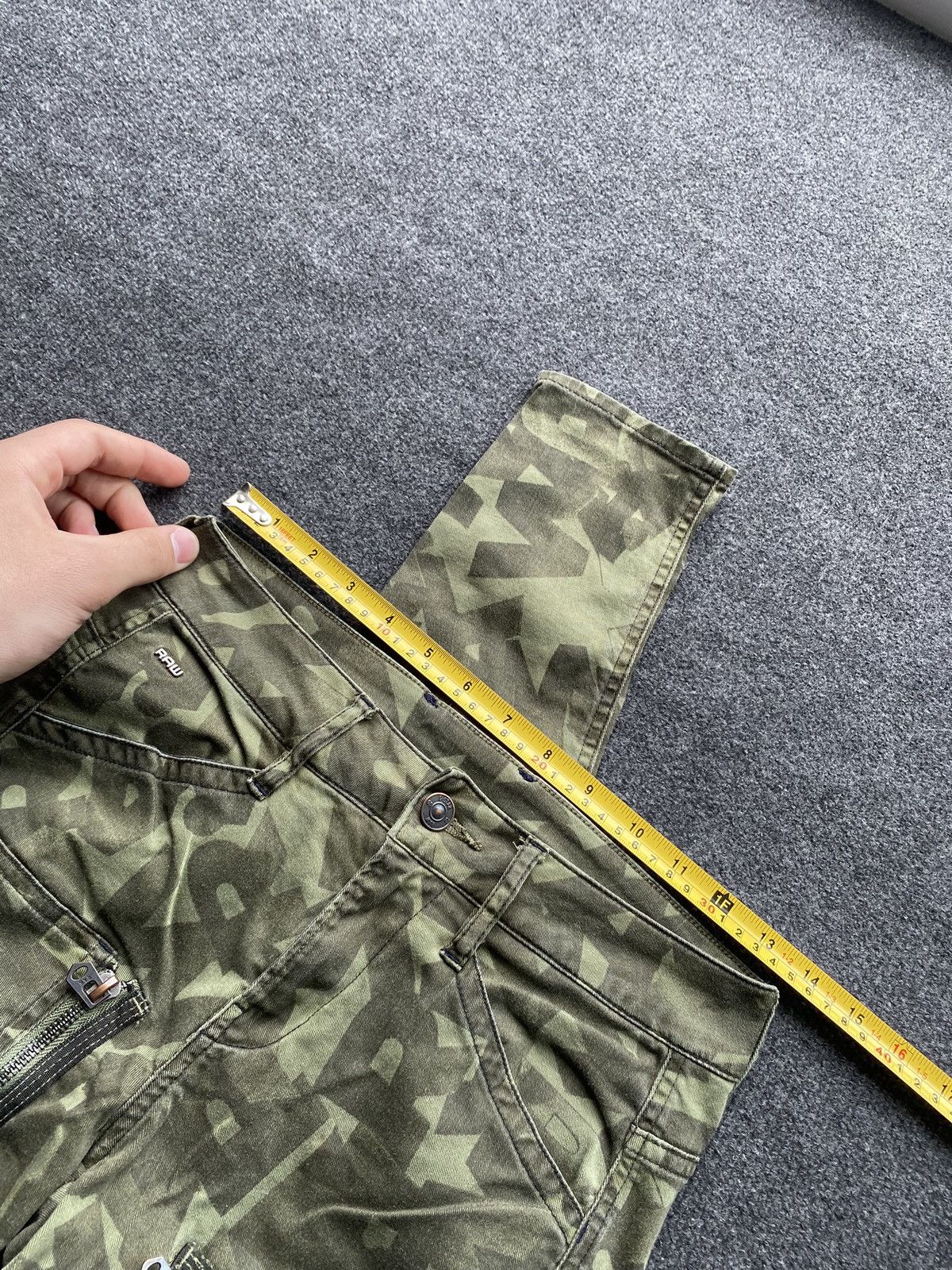 G-Star 🔥Opium Punk G Star Camo Cargo pants women 27 size rare Size 27" / US 4 / IT 40 - 7 Thumbnail