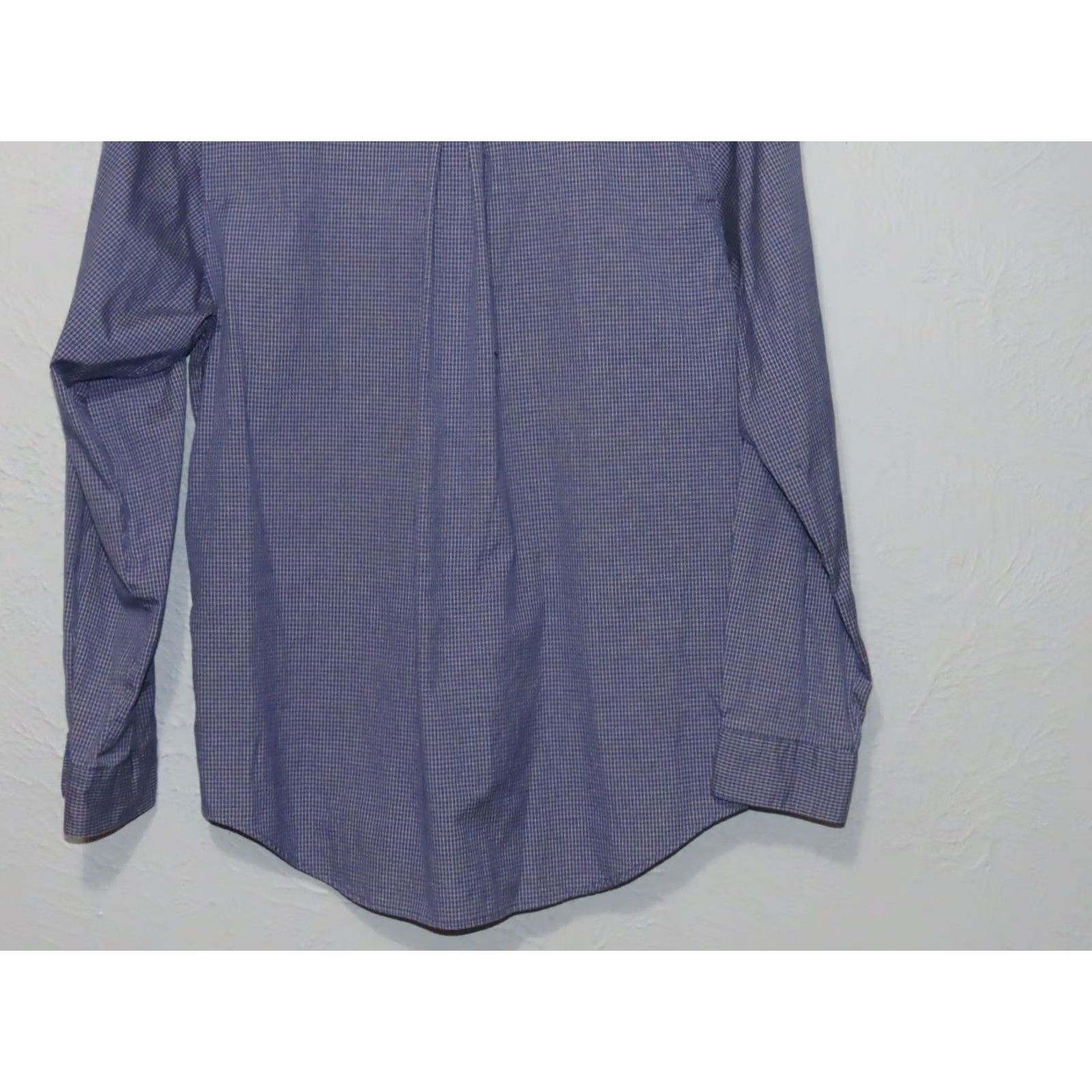 Vintage LL Bean Shirt Women's 10 Blue Plaid Button Up Long Sleeve Shirt w/Pocket Size L / US 10 / IT 46 - 6 Thumbnail