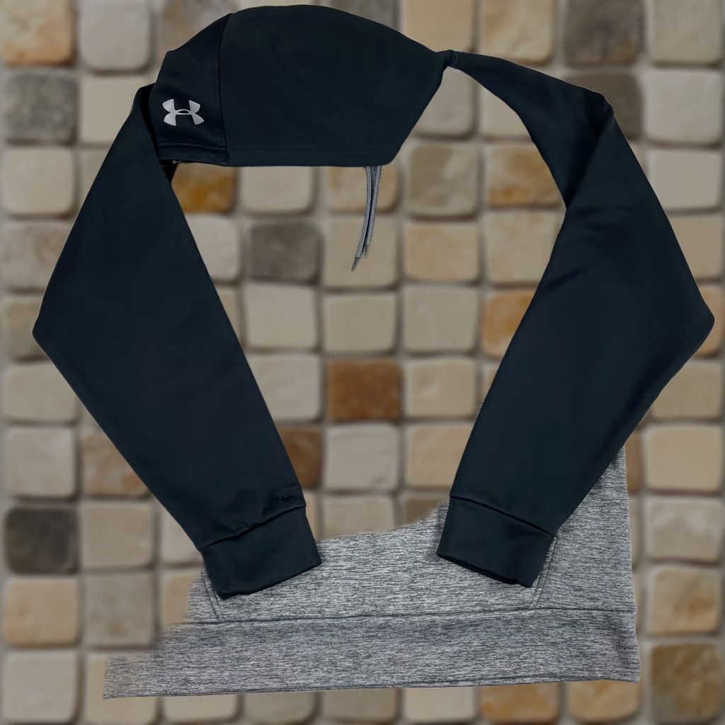 Under Armour Under Armour Hoodie Men Medium Gray ColdGear Fleece Lined Long Sleeve Pullover Logo Size US M / EU 48-50 / 2 - 1 Thumbnail
