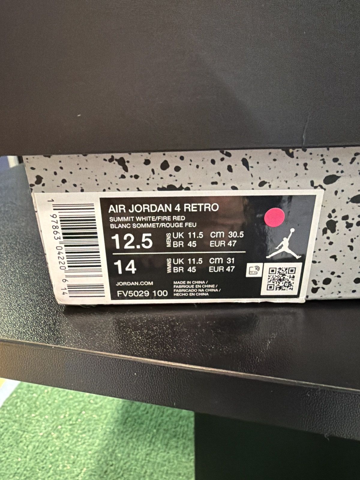 Jordan Brand Jordan 4 White cement Size-12.5 Brand New Quick Shipping Size US 12.5 / EU 45-46 - 7 Thumbnail