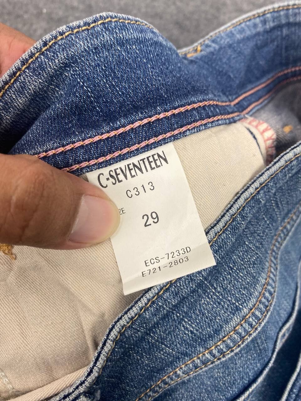 Japanese Brand c-17 japanese brand distressed denim Size 30" / US 8 / IT 44 - 12 Thumbnail
