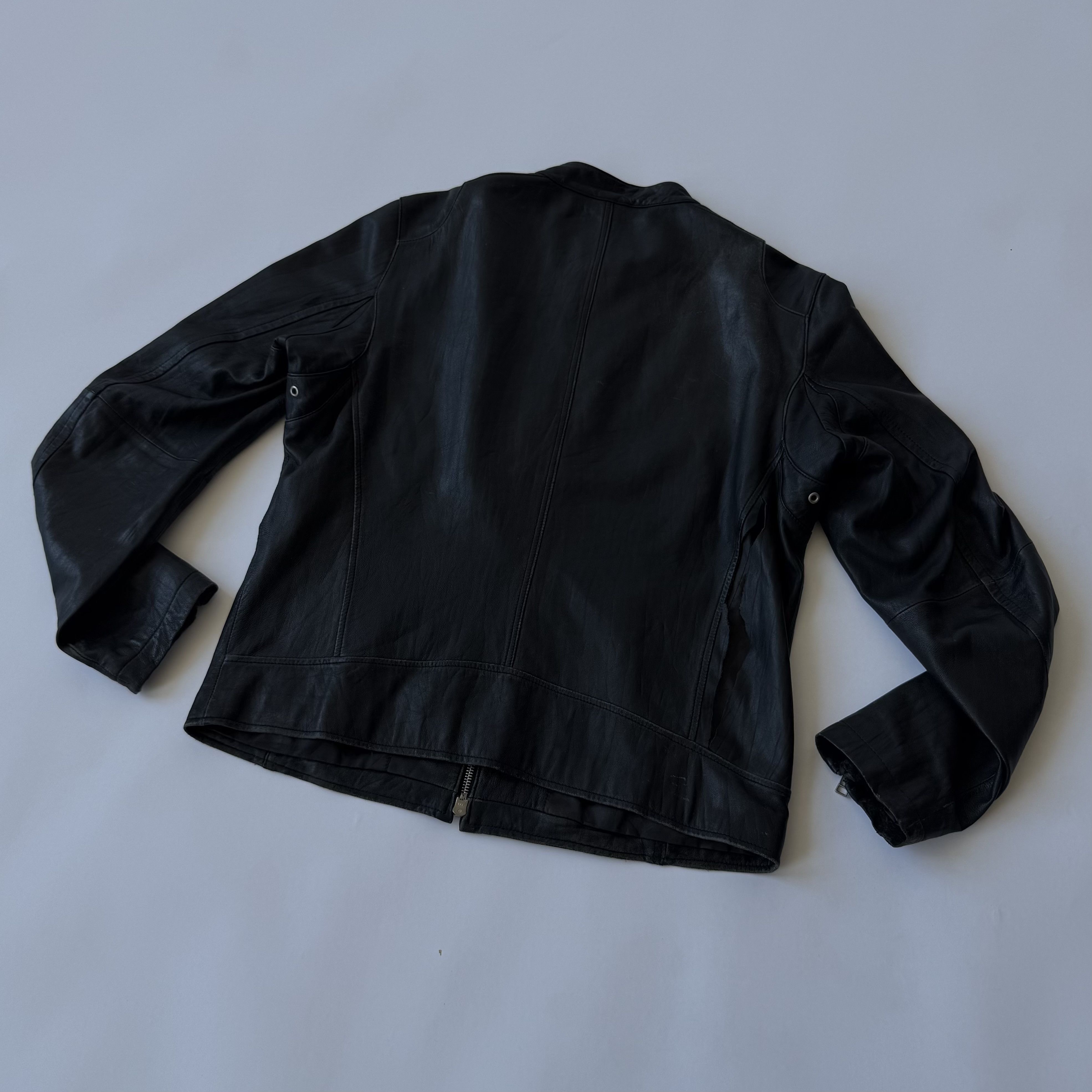 Uniqlo Vintage UNIQLO Moto Racer Jacket Size US L / EU 52-54 / 3 - 5 Thumbnail