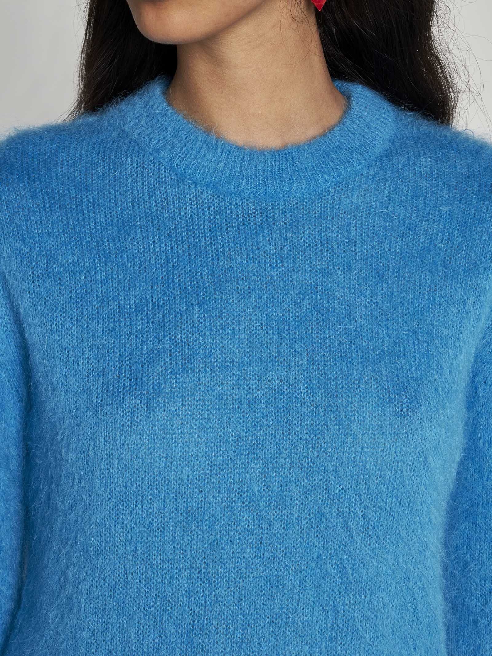 Marni o1y1125 Crewneck Sweater in Azure Size M / US 6-8 / IT 42-44 - 2 Thumbnail