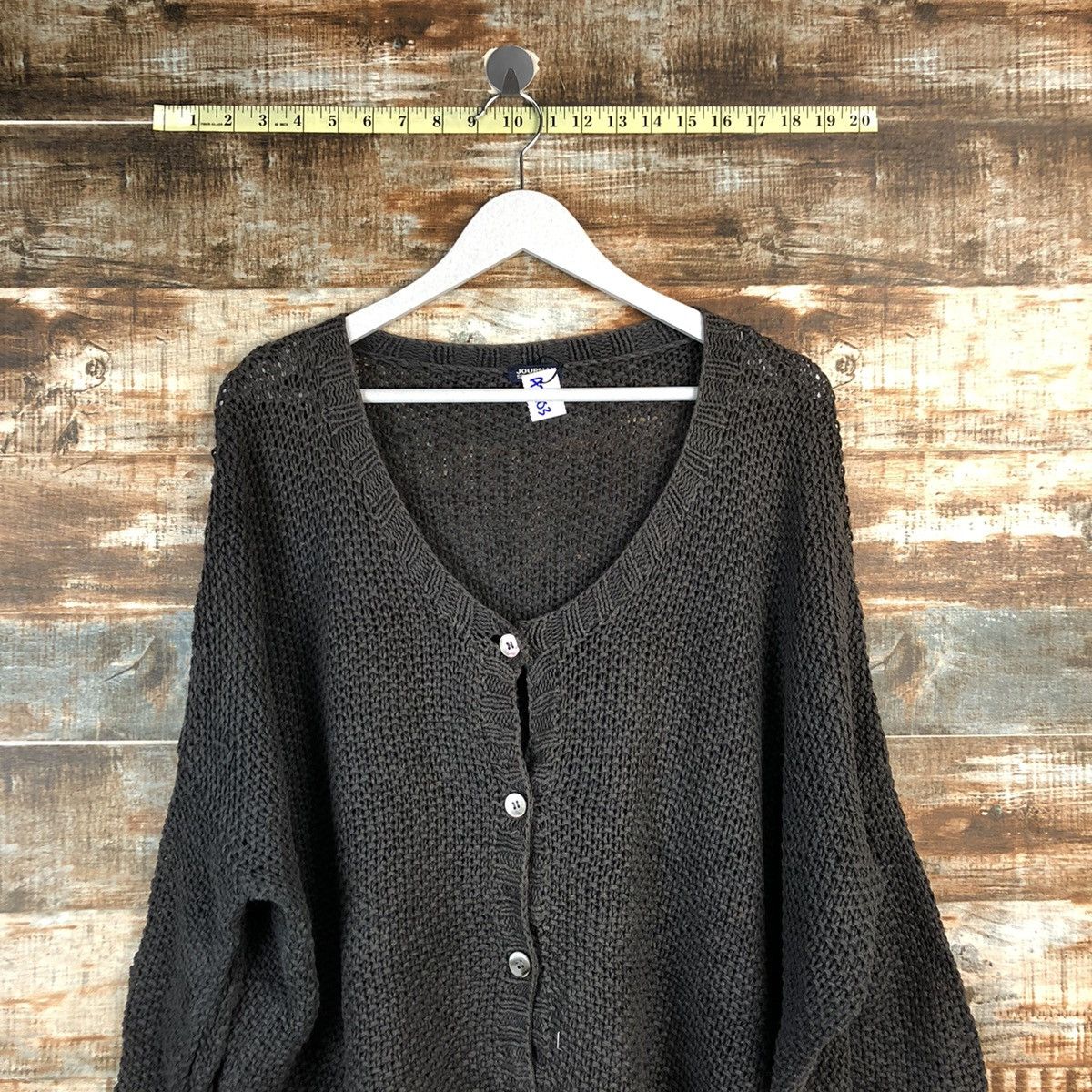 Journal Standard Journal Standard Grey Knitwear #A2403 Size US XL / EU 56 / 4 - 2 Thumbnail