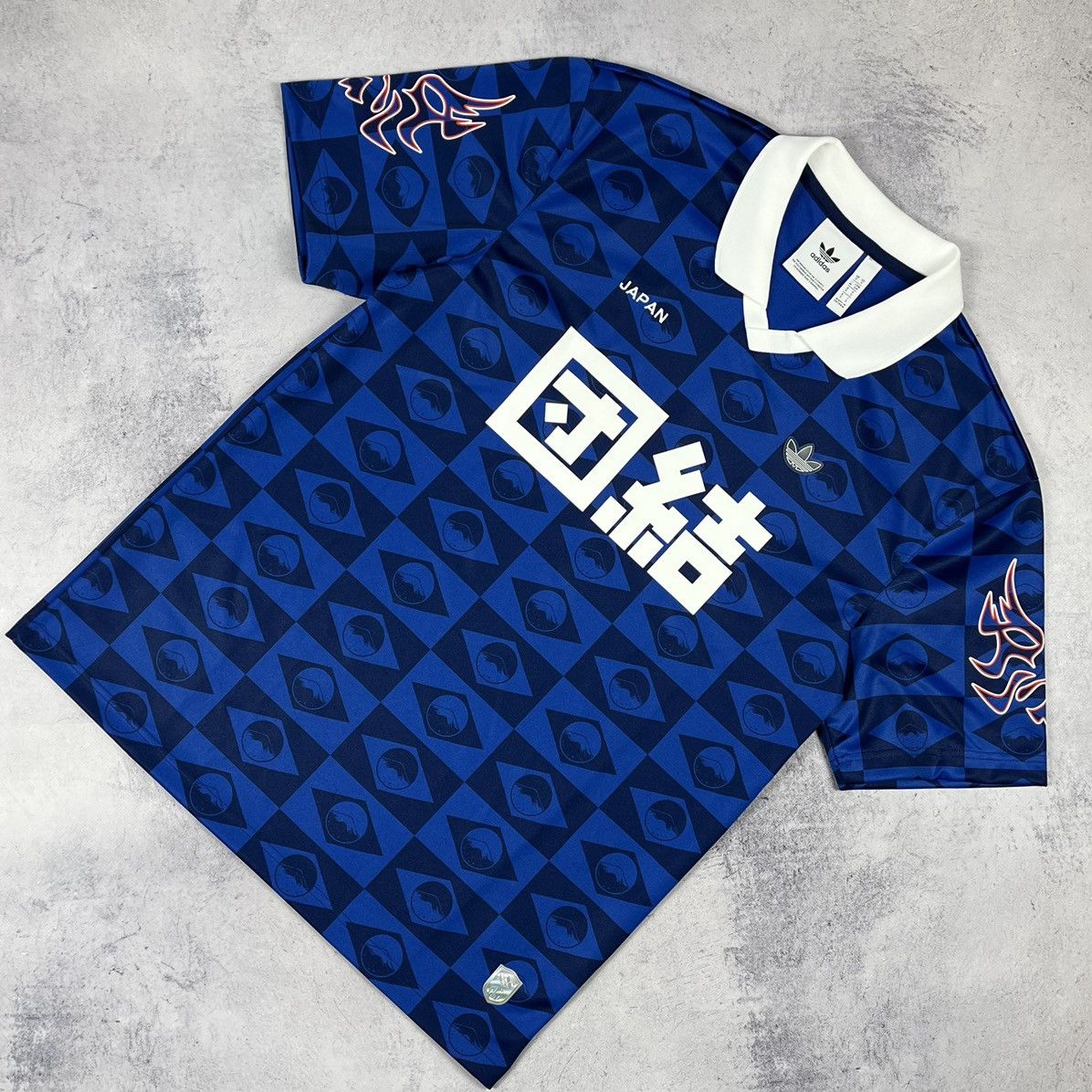 Adidas Adidas Japan big logo y2k soccer jersey 20/21 Size US S / EU 44-46 / 1 - 1 Thumbnail