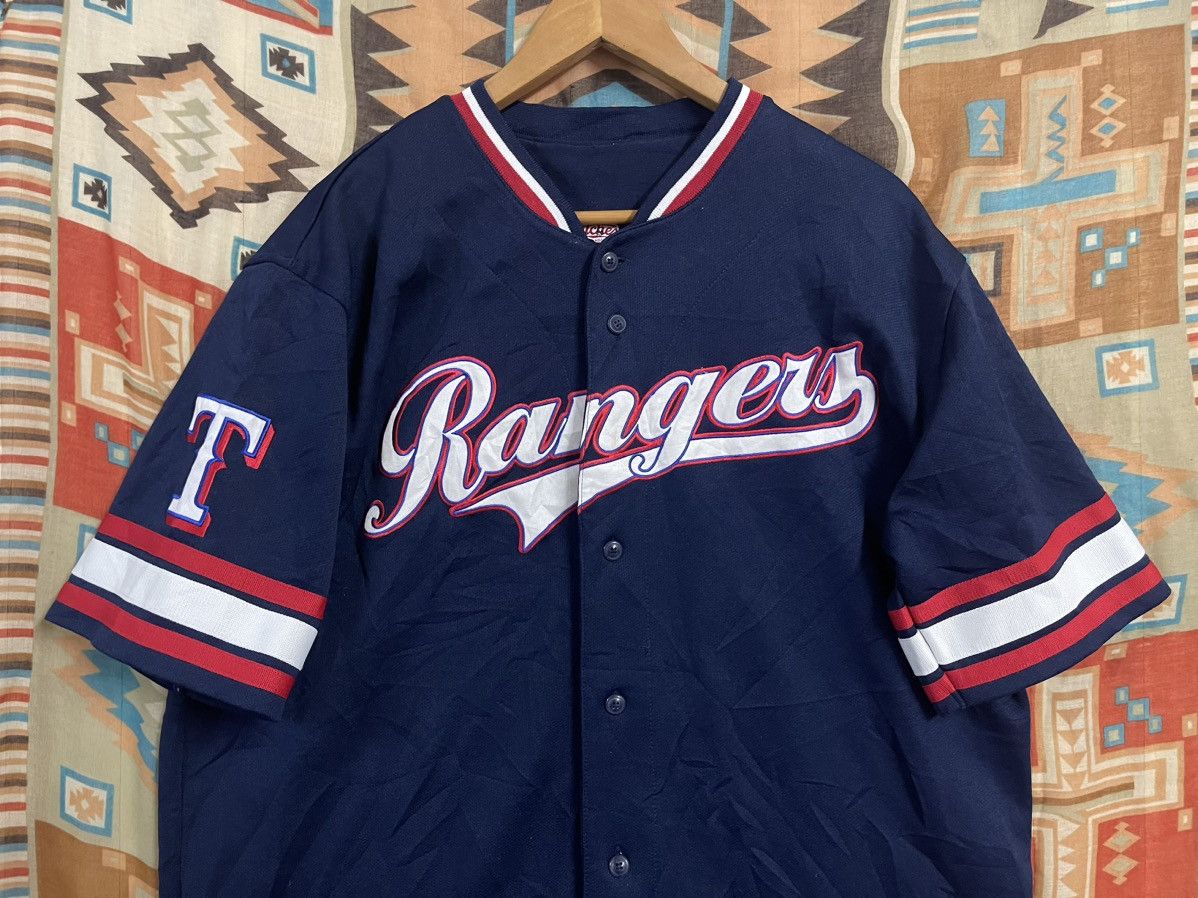 Sports Specialties Rare Baseball Jersey Texas Rangers L Michael Young Softball Size US L / EU 52-54 / 3 - 2 Thumbnail
