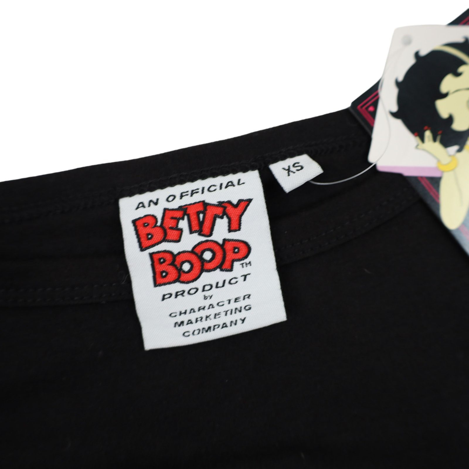 Vintage Vintage Y2k NWT Betty Boop Motorcycle Rhinestone T Shirt Size XS / US 0-2 / IT 36-38 - 4 Thumbnail