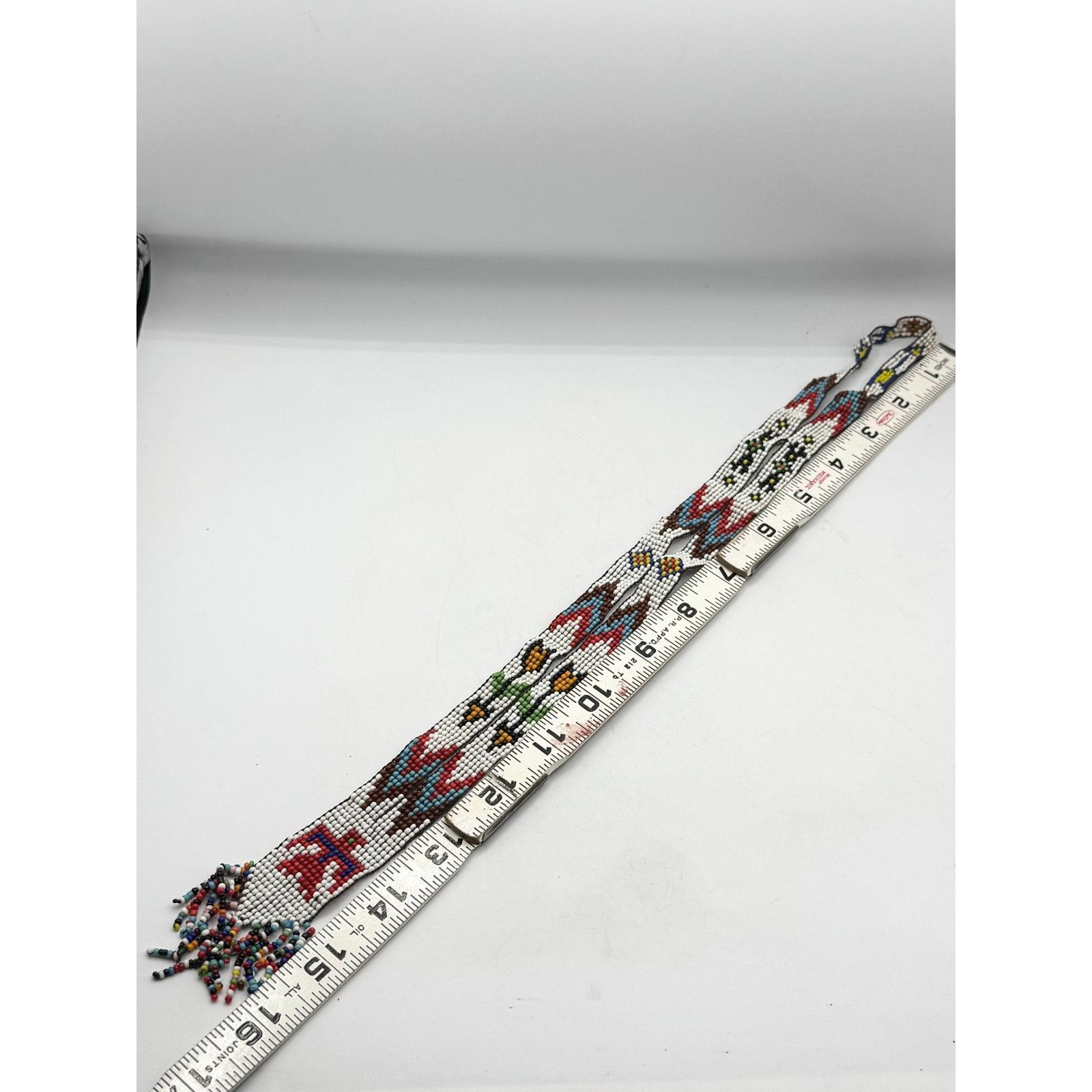 Vintage Vintage hand beaded seed bead tassel necklace Size ONE SIZE - 6 Thumbnail