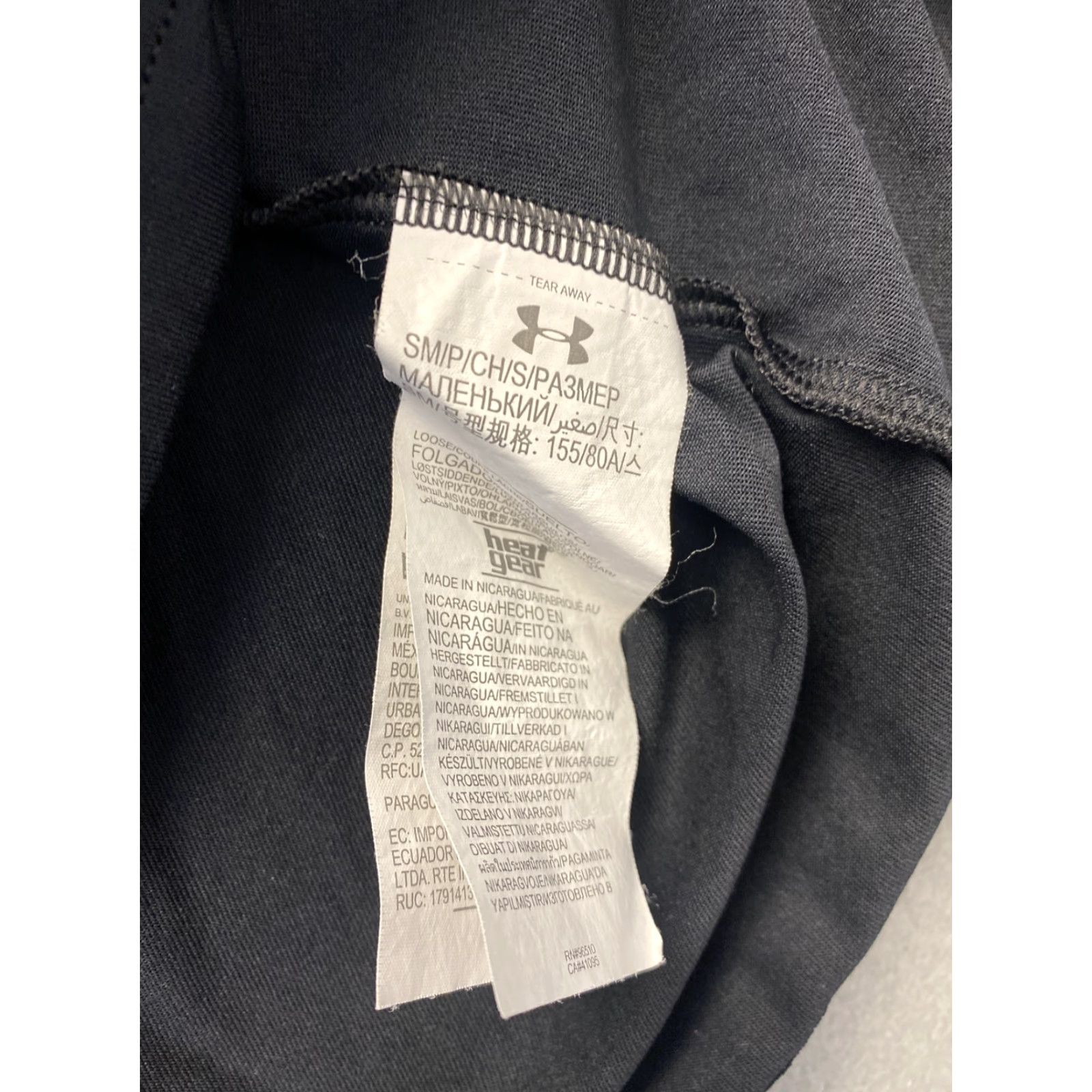 Nike Nike Tee Mens SMALL Athletic Dri Fit Cincinnati Long Sleeve Black 97-56 Size US S / EU 44-46 / 1 - 6 Thumbnail