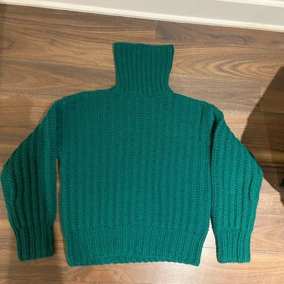 AMI Ami Alexandre Mattiussi Wool Turtleneck thick Ami paris Size US M / EU 48-50 / 2 - 2 Thumbnail