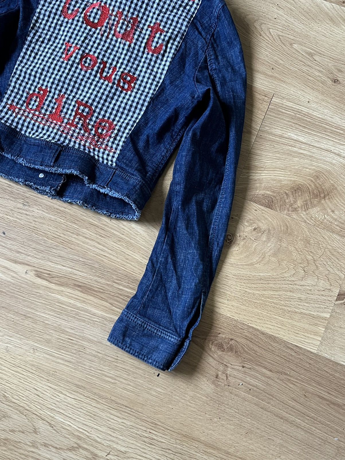 Ferre × Gianfranco Ferre Vtg FERRE JEANS Denim Jacket Western Wear Made in Italy Size US S / EU 44-46 / 1 - 9 Thumbnail