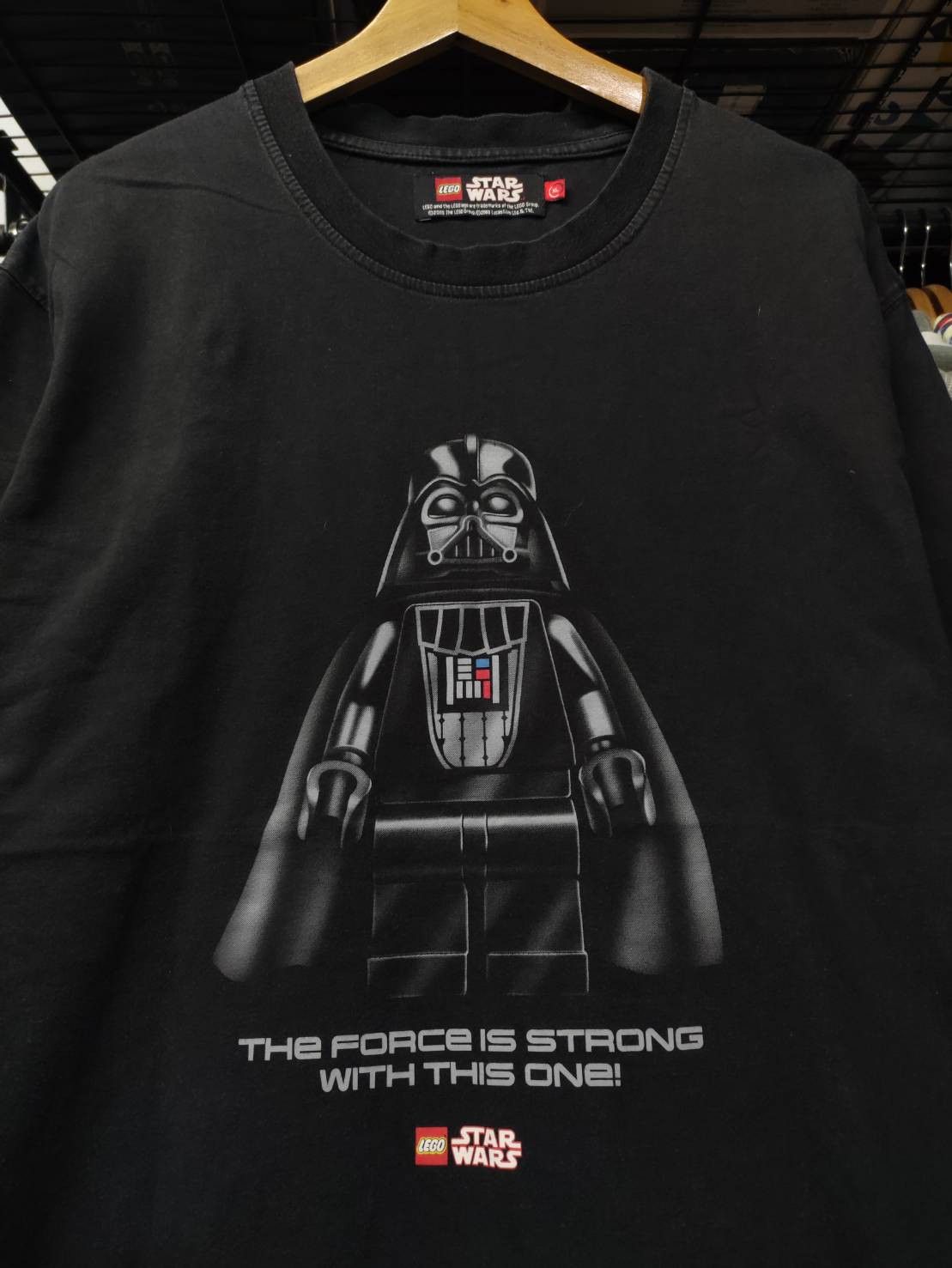 LEGO Vtg 00's Star Wars x The Lego Darth Vader T-Shirt Size US XL / EU 56 / 4 - 1 Thumbnail