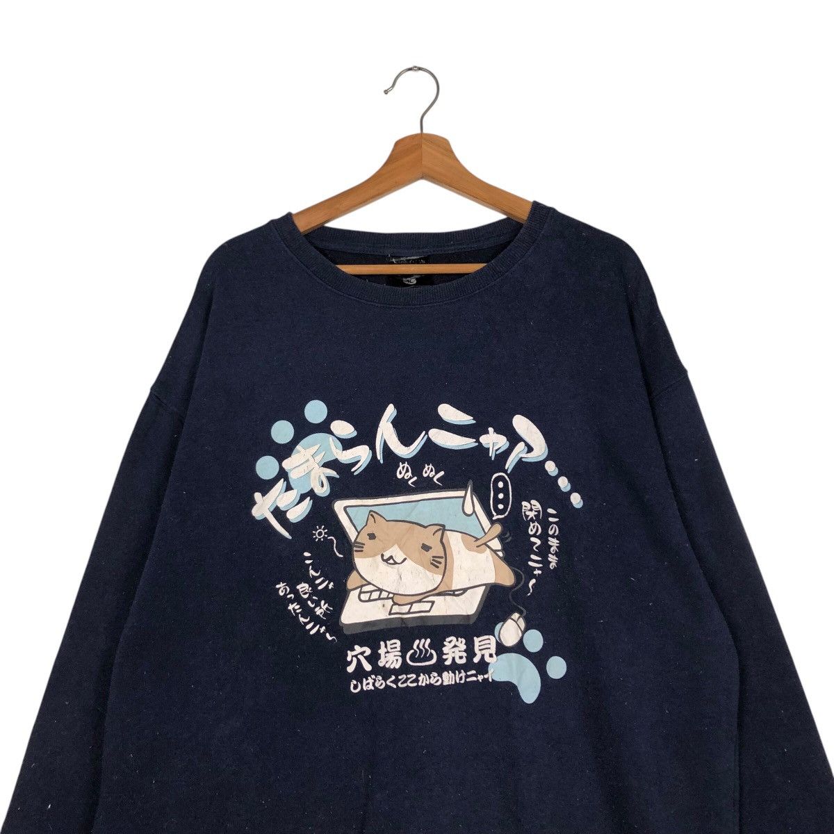 Cartoon Network × Japanese Brand × Vintage 📌Vintage Sweatshirt Cartoon Japanese Big Logo Over Print Size US L / EU 52-54 / 3 - 4 Thumbnail