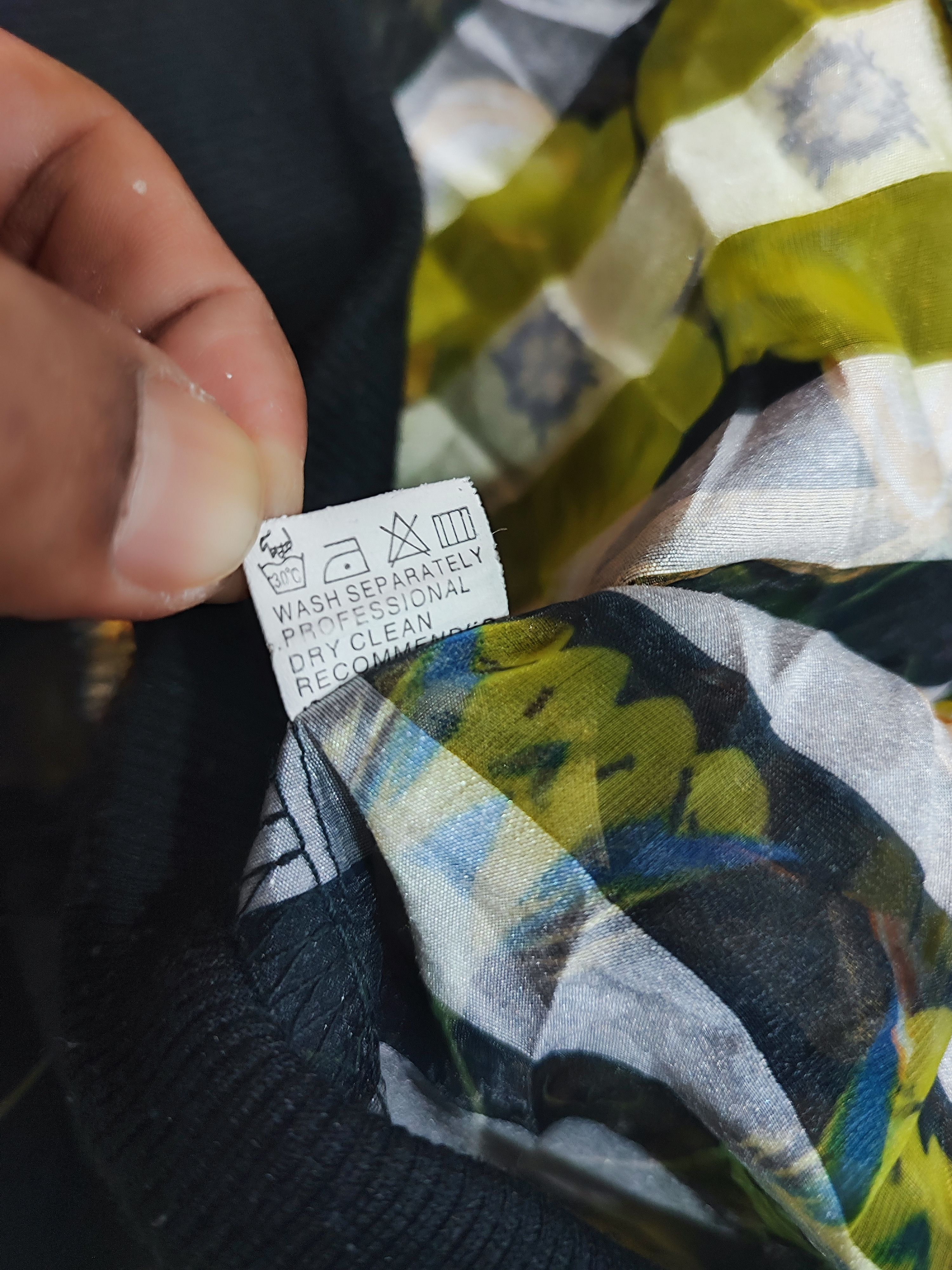 Japanese Brand CHRIS & VENUS TRANSPARENT PRINTED SHIRT Size S / US 4 / IT 40 - 17 Thumbnail