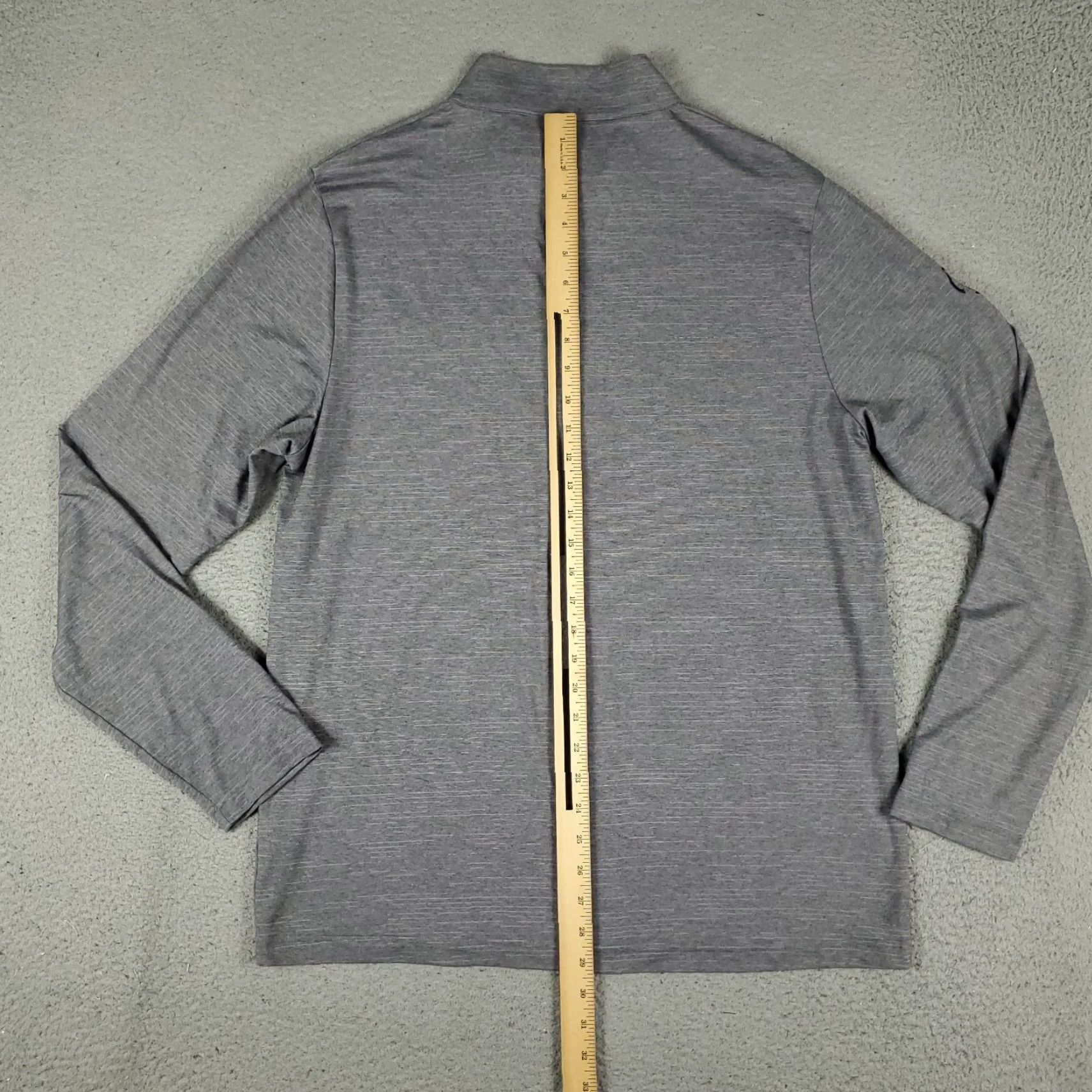 TravisMathew Travis Mathew Shirt Mens L Gray 1/4 Zip Pullover Long Sleeve Golf Activewear Casual Travel Size US L / EU 52-54 / 3 - 6 Thumbnail