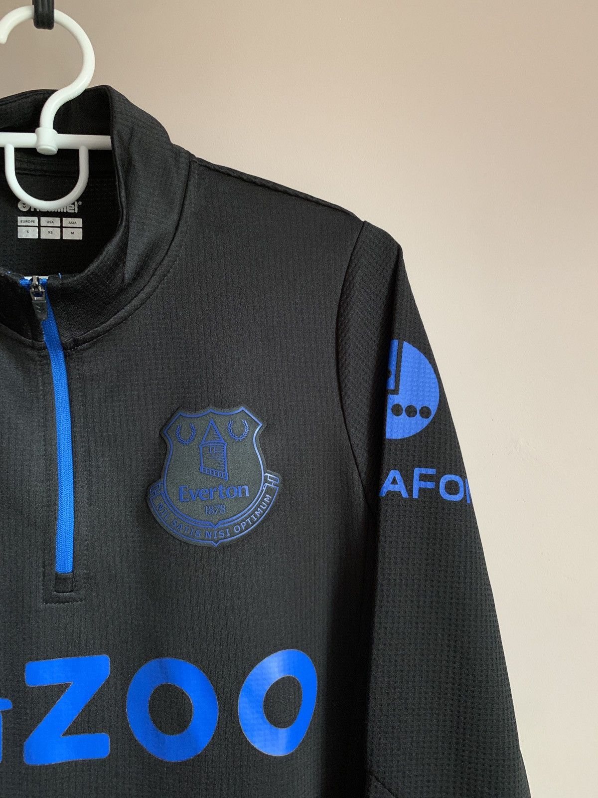 Hummel Everton 1/3 Zip Pullover Football Sweatshirt Hummel Soccer S Size US S / EU 44-46 / 1 - 4 Thumbnail