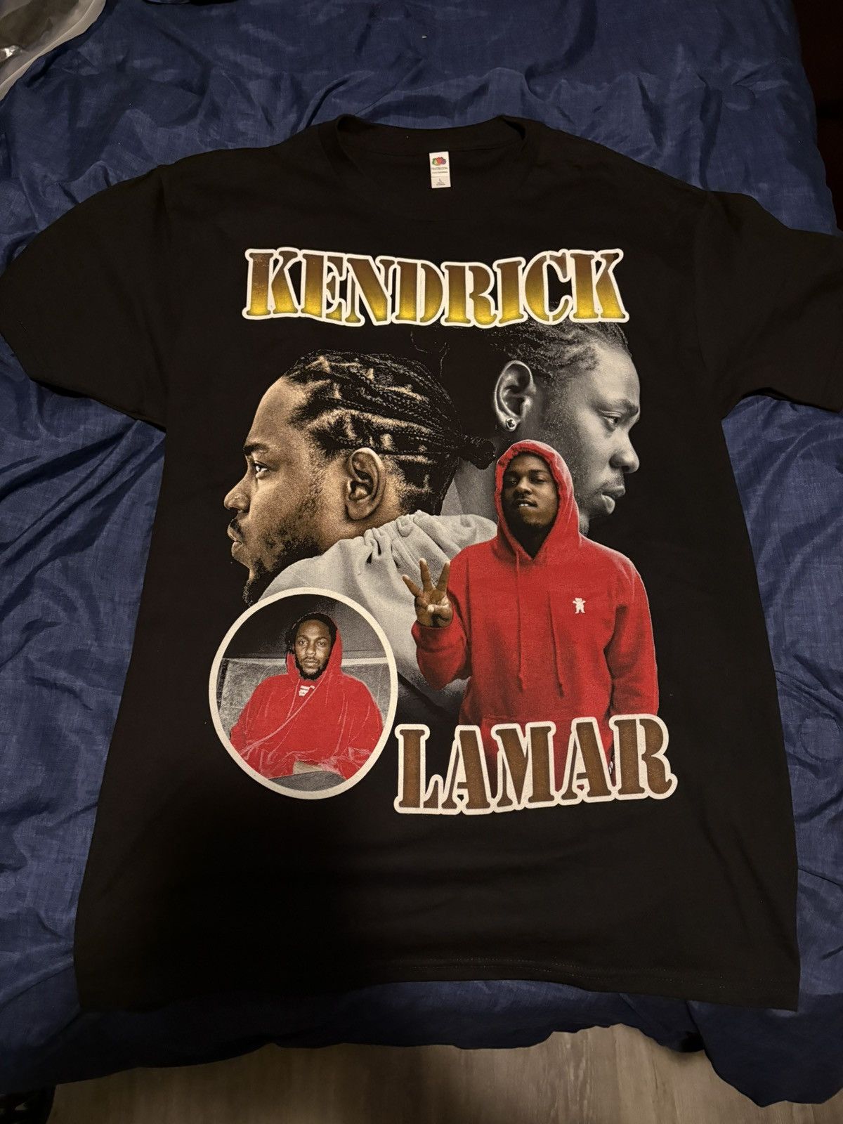 Fruit Of The Loom Kendrick Lamar Graphic Shirt Size US L / EU 52-54 / 3 - 1 Thumbnail
