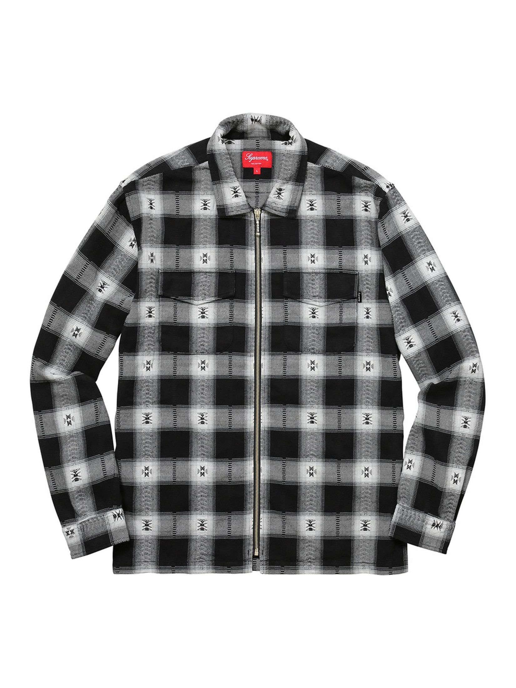 Supreme Supreme SS23 Gradients Grid Zip-up Polo | Grailed