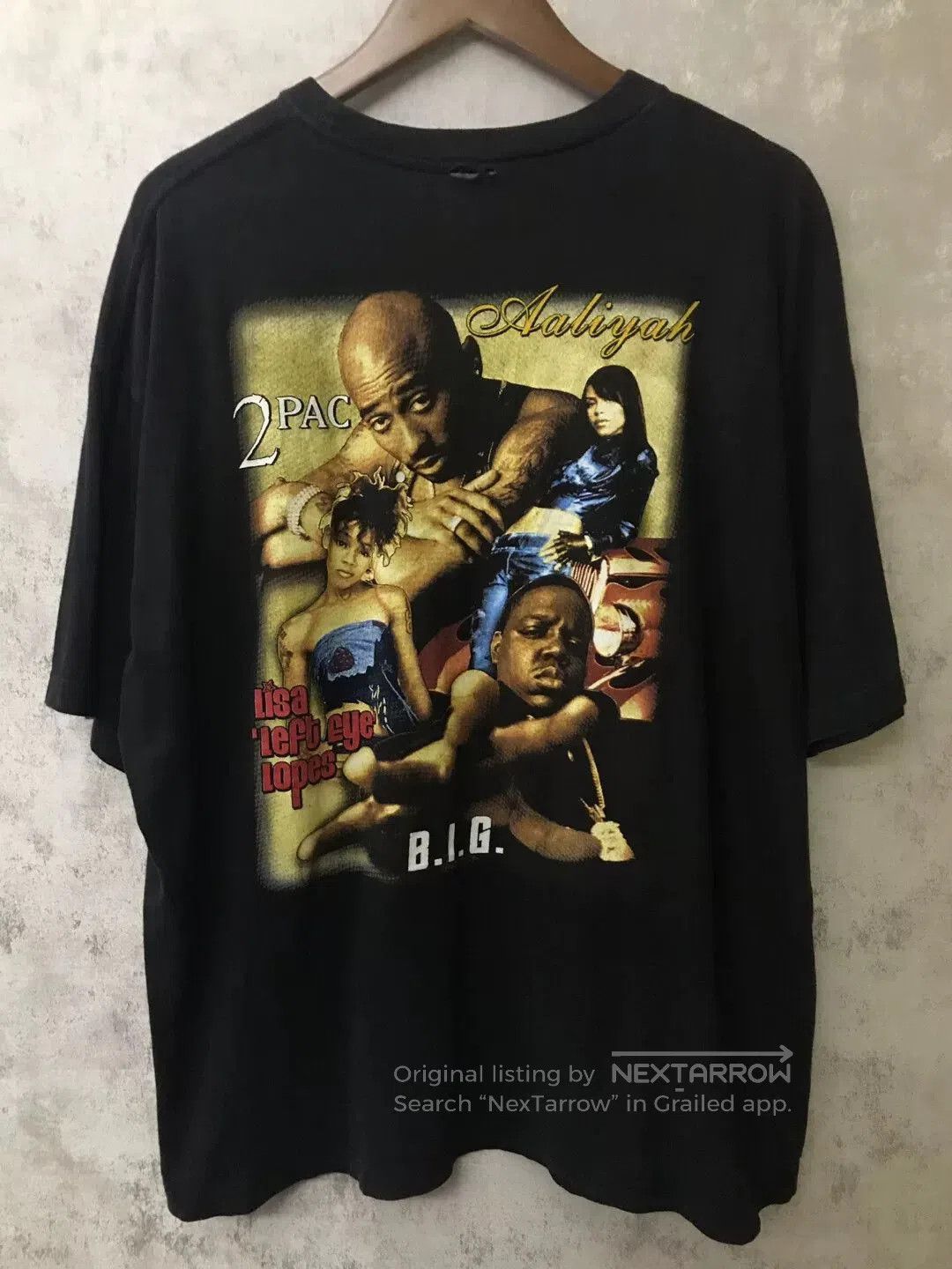 Vintage Vintage Tupac Biggie Rap Short Sleeve. Size US M / EU 48-50 / 2 - 2 Thumbnail