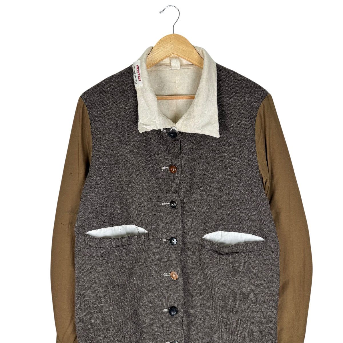 KLASICA ☀️KLASICA JAPAN REVERSIBLE HERRINGBONE LONG JACKET Size US M / EU 48-50 / 2 - 3 Thumbnail