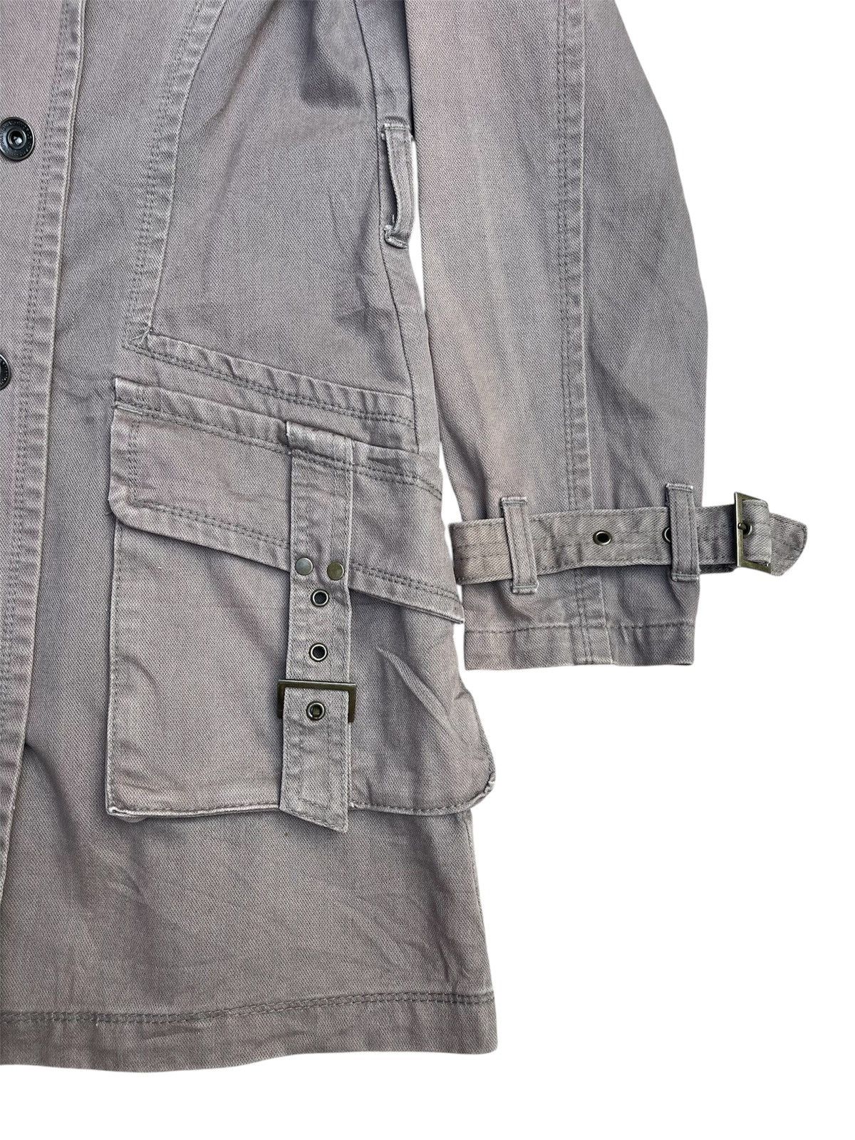 Japanese Brand × Other Military Style Double-Breasted Long Coat Utility Pockets Size S / US 4 / IT 40 - 4 Thumbnail