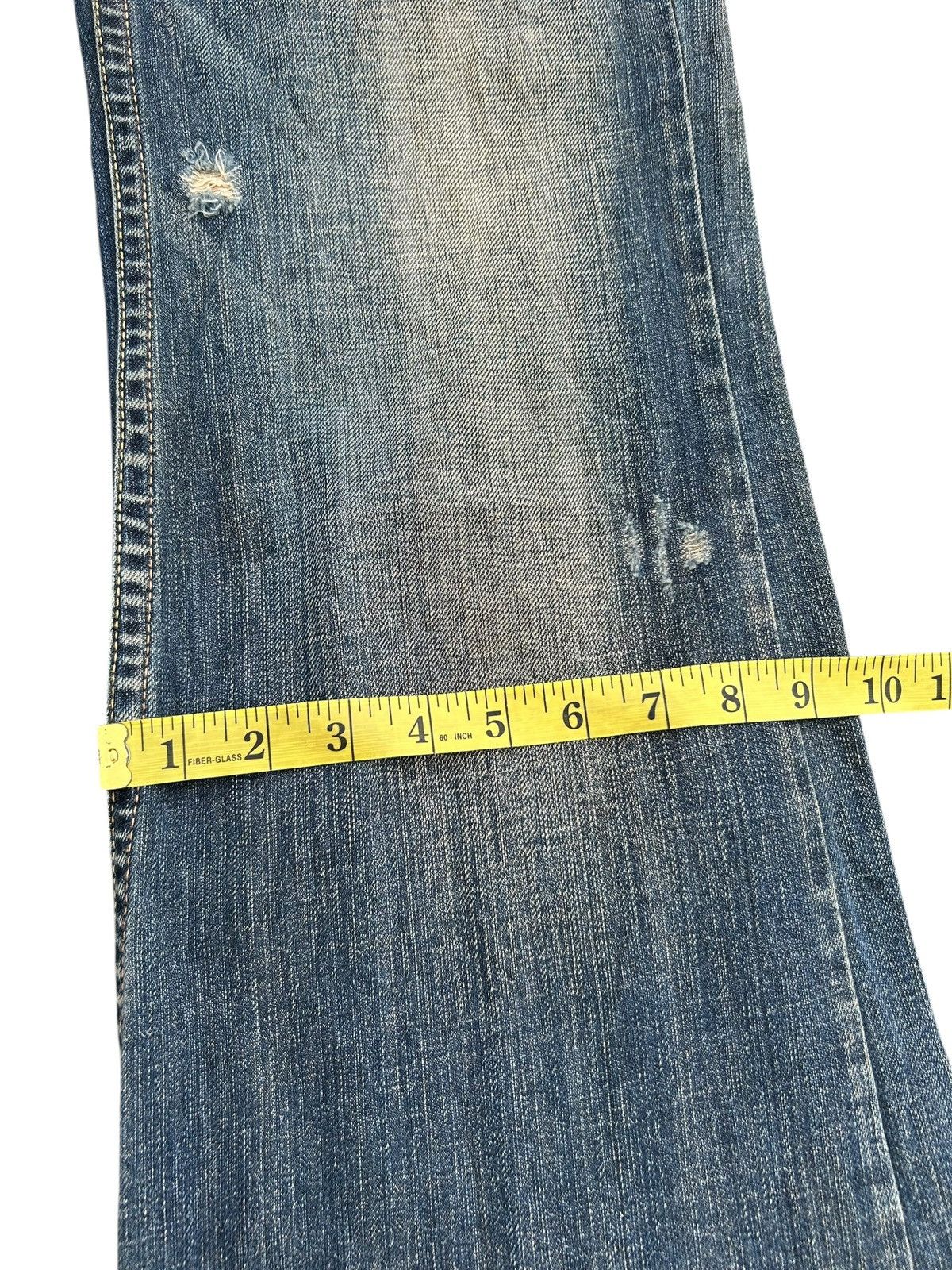 Kapital × Undercover × Vintage Flare Japanese Drive Jeans Sunfaded Denim Jeans Size US 31 - 24 Thumbnail