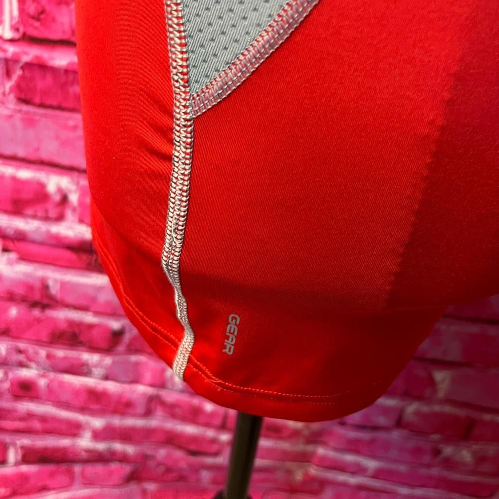 Champion Champion Powerflex Shirt Mens L Red w/ Gray Short Sleeve Size US L / EU 52-54 / 3 - 6 Thumbnail