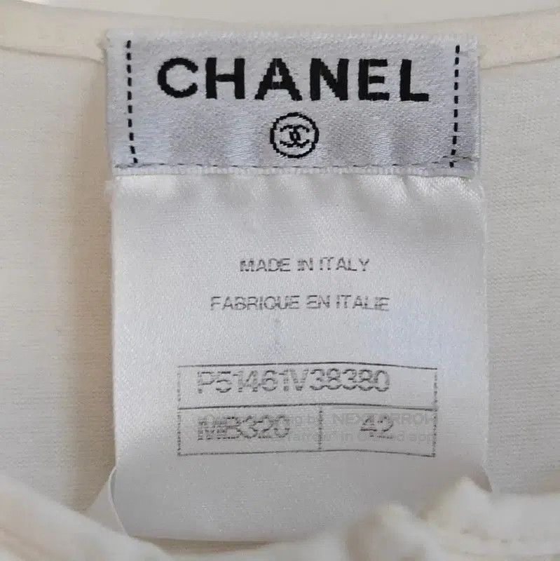 Chanel Chanel Spring Autumn Cotton Printed Long Sleeve Tee . Size L / US 10 / IT 46 - 3 Thumbnail