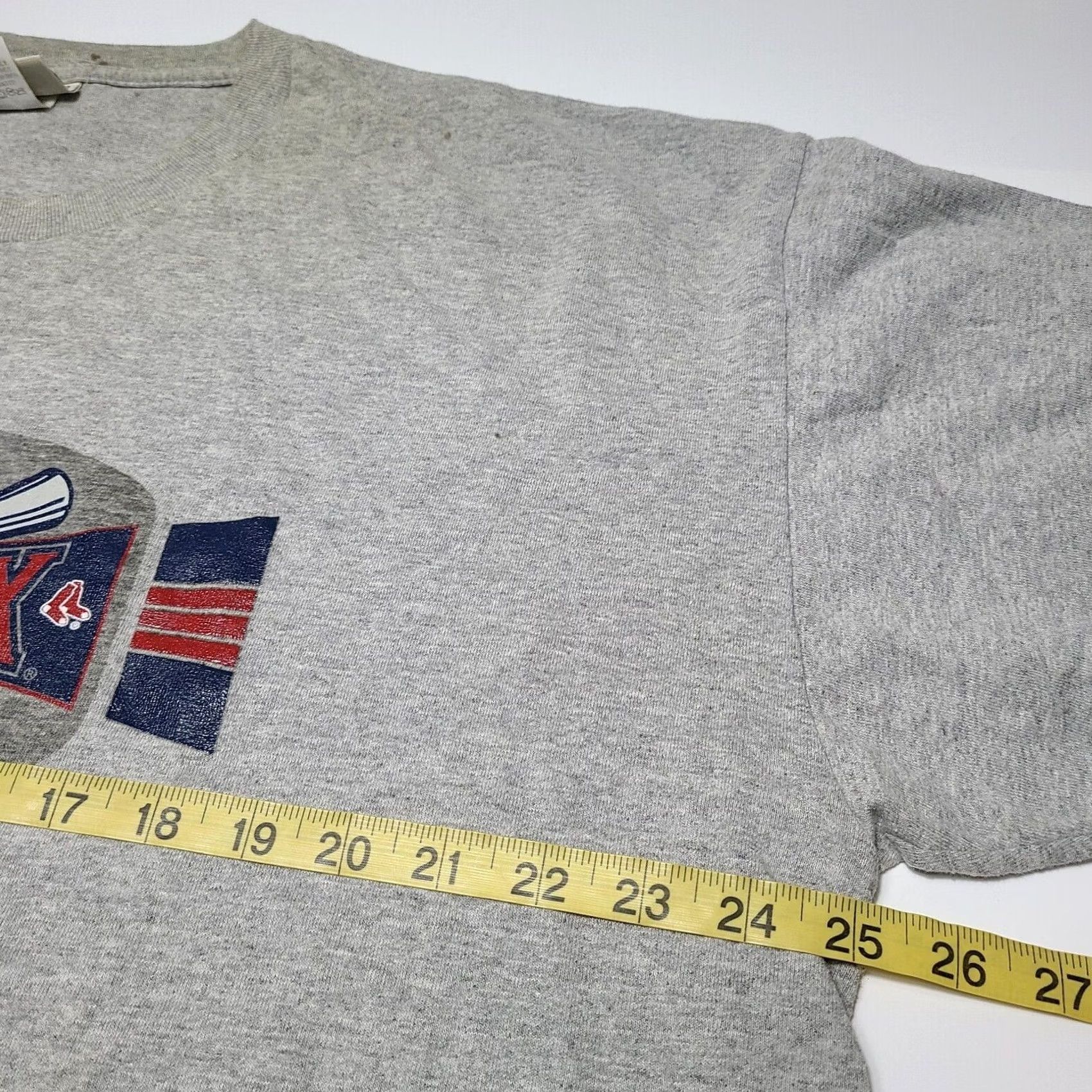 Lee VINTAGE Boston Red Sox Baseball American League 2XL Gray Long Sleeve Shirt Mens Crew Neck Sports 2000s Size US XXL / EU 58 / 5 - 6 Thumbnail