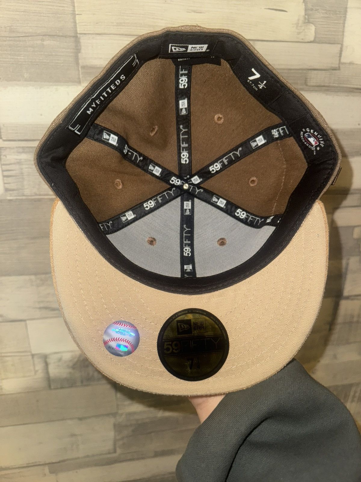MLB × MyFitteds × New Era Myfitteds Travis Scott Air Jordan 6 Houston Astros sz 7 1/4 Size ONE SIZE - 4 Thumbnail