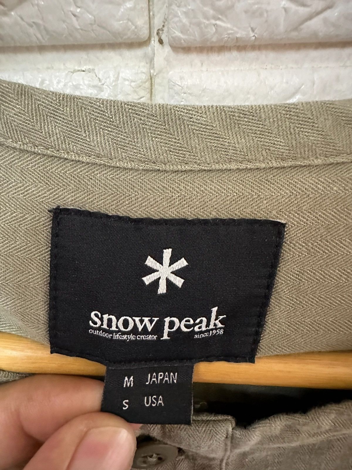 Snow Peak snow peak short sleeves utility shirts Size US M / EU 48-50 / 2 - 6 Thumbnail