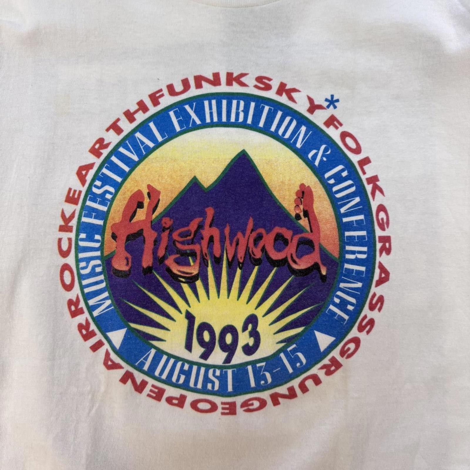 Band Tees 1993 Highwood Social Distortion Music Festival Tee Size US XL / EU 56 / 4 - 5 Thumbnail