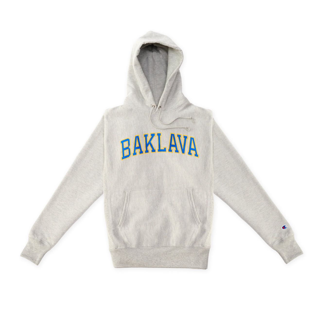Action Bronson Blue Chips University "BAKLAVA" Champion Reverse Weave Hood Size US L / EU 52-54 / 3 - 9 Thumbnail