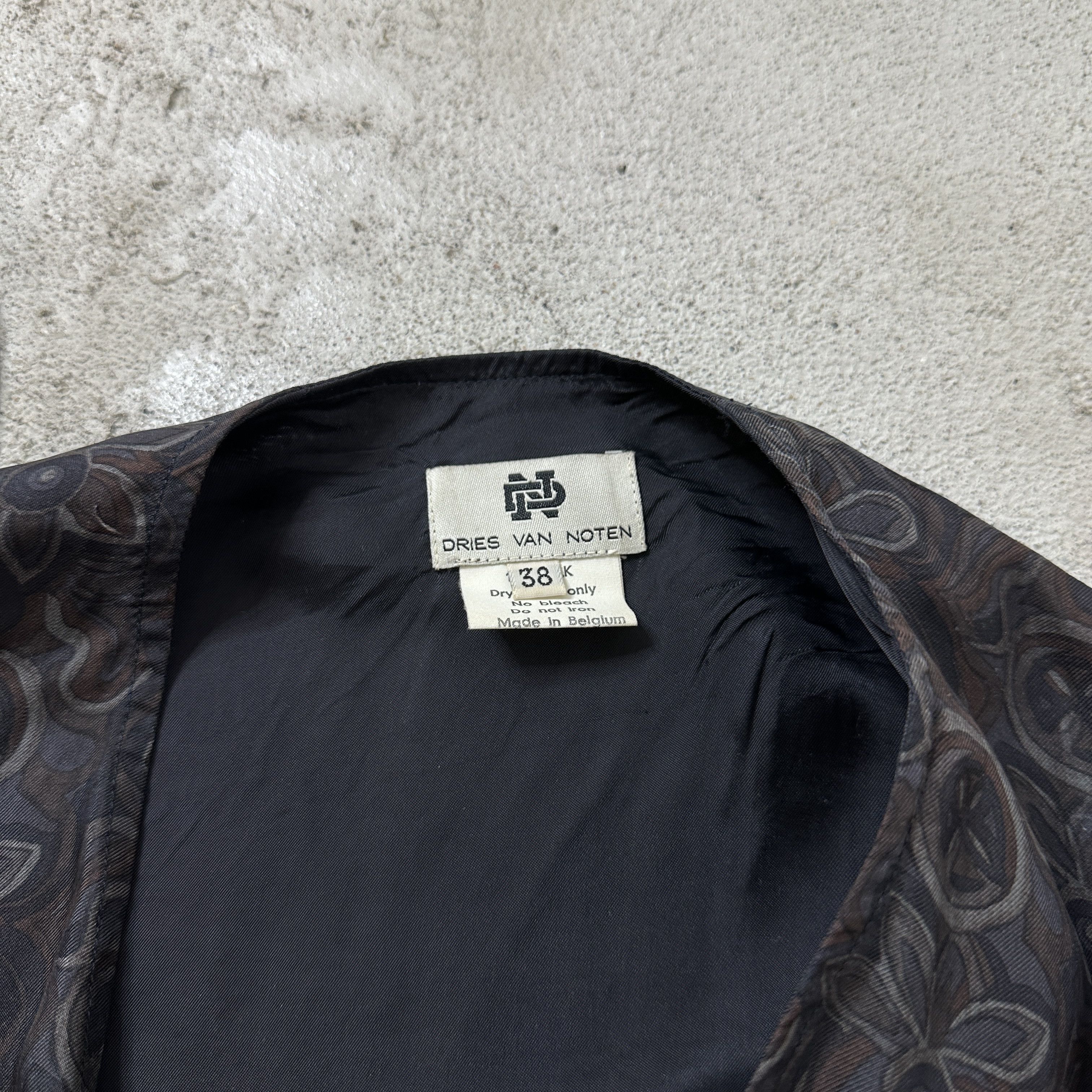 Dries Van Noten × Vintage Vintage Silk Dress Dries Van Noten Size M / US 6-8 / IT 42-44 - 13 Thumbnail