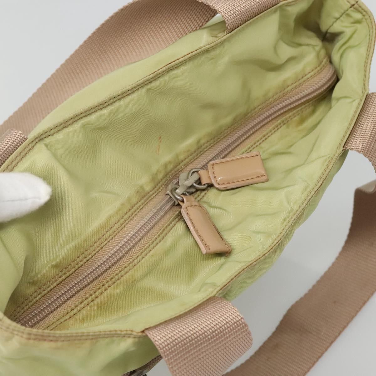 Prada PRADA Tote Bag Nylon Light Green Size ONE SIZE - 6 Thumbnail