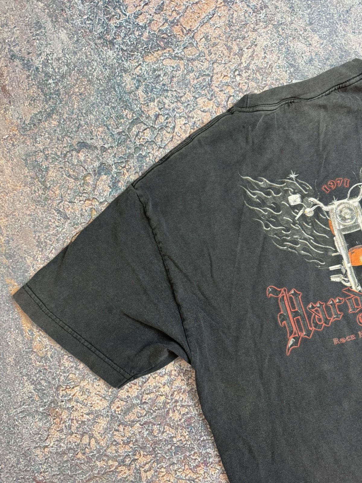 Hard Rock Cafe Vintage Y2K Hard Rock Niagara Falls 1971 West Coast Chopper Size US L / EU 52-54 / 3 - 12 Thumbnail