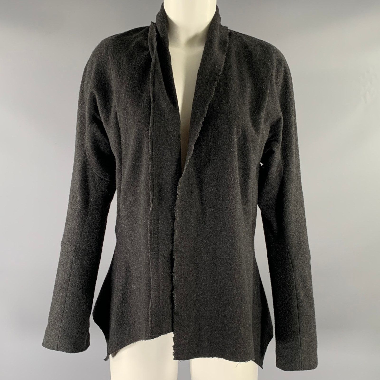 Other A'BOUT Size S Dark Grey Cashmere Heather Cardigan Jacket Size S / US 4 / IT 40 - 1 Thumbnail
