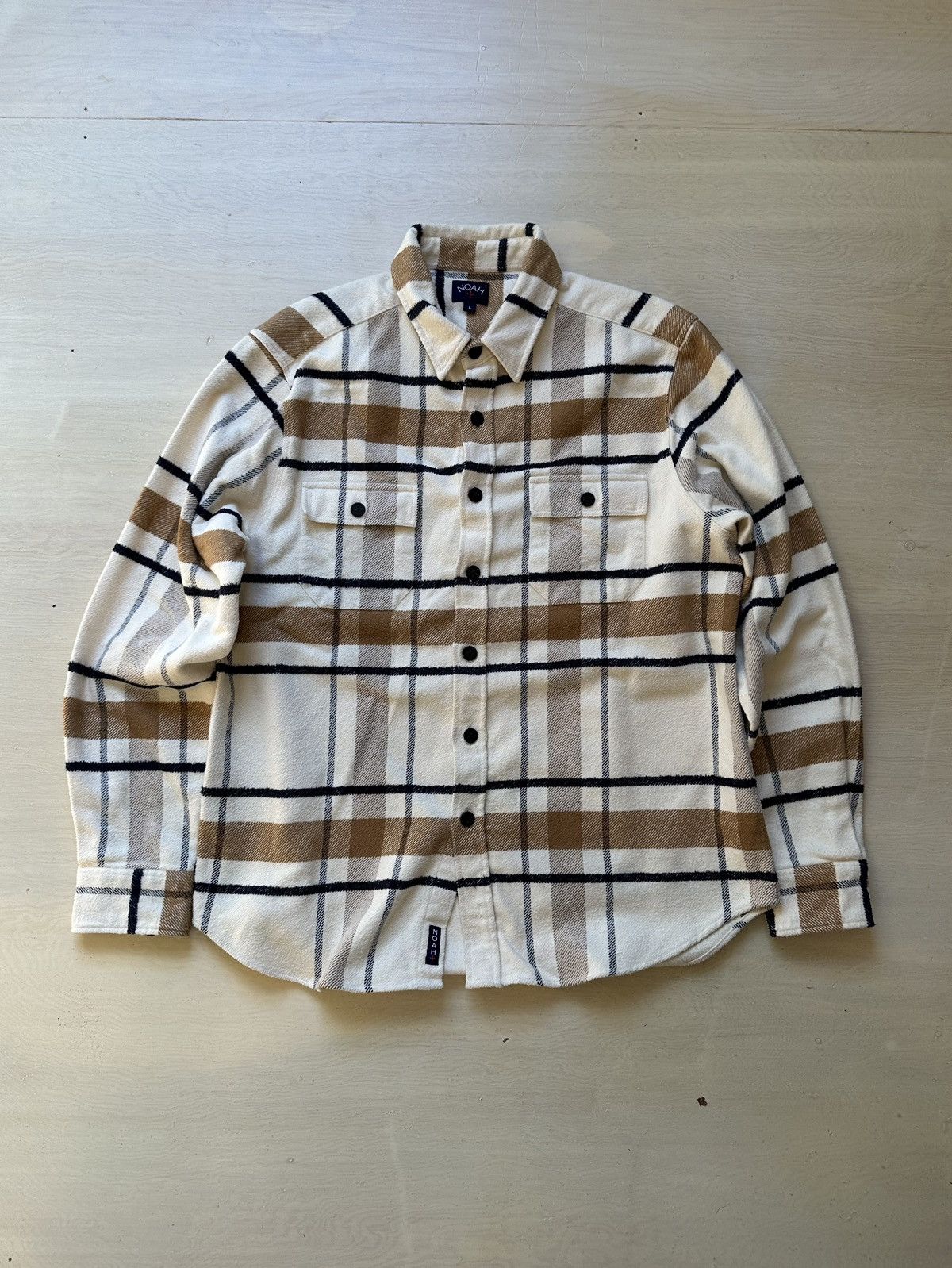 Noah Heavyweight Flannel Overshirt
