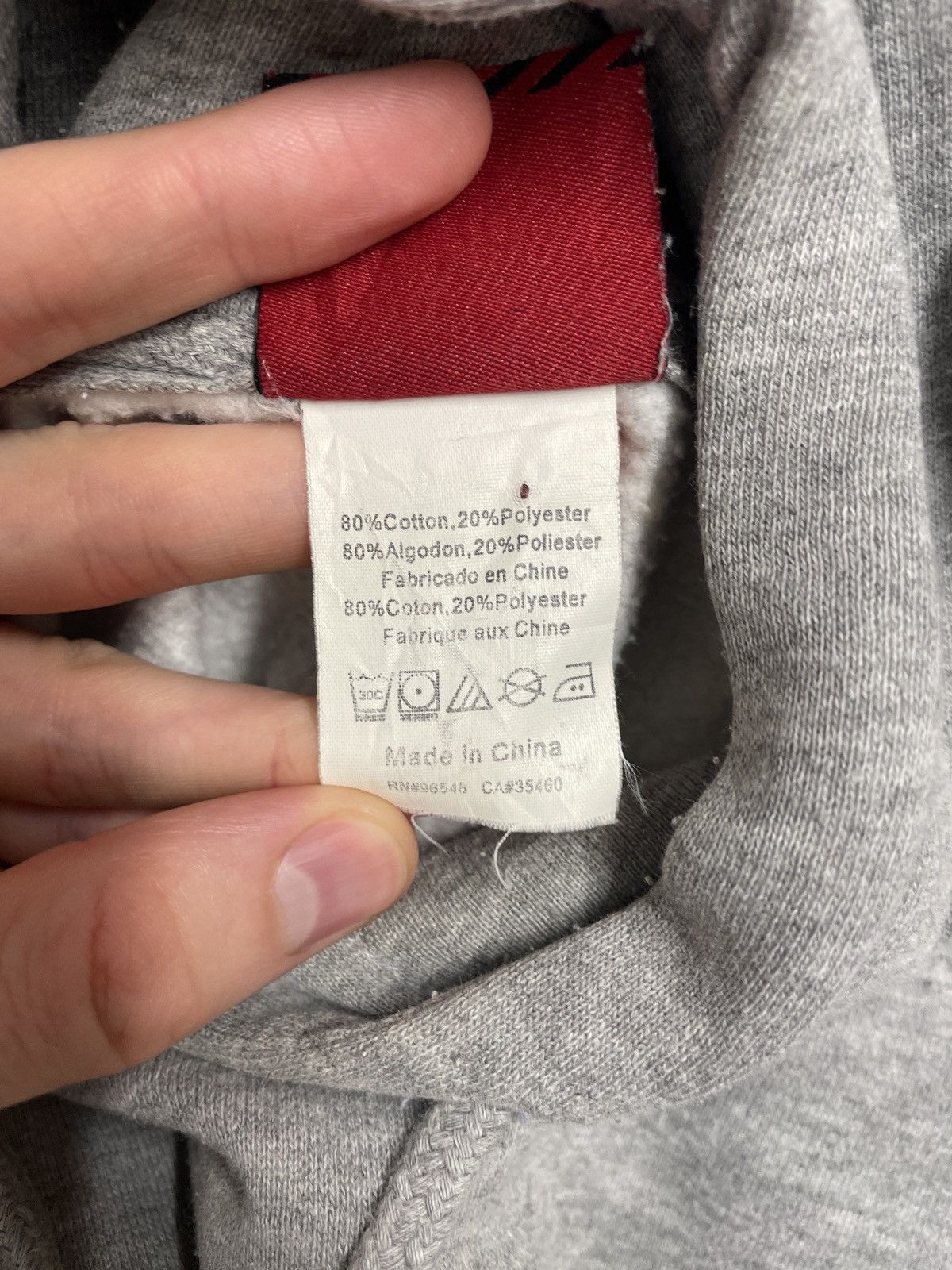 Oakley Vintage Oakley Hoodie Spell Out Logo Software Grey Small S Size US S / EU 44-46 / 1 - 7 Thumbnail