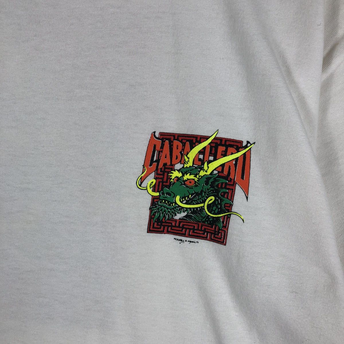 Hook-Ups × Powell Peralta POWELL PERALTA Cabalero Skate Vintage T-Shirt Size US M / EU 48-50 / 2 - 4 Thumbnail